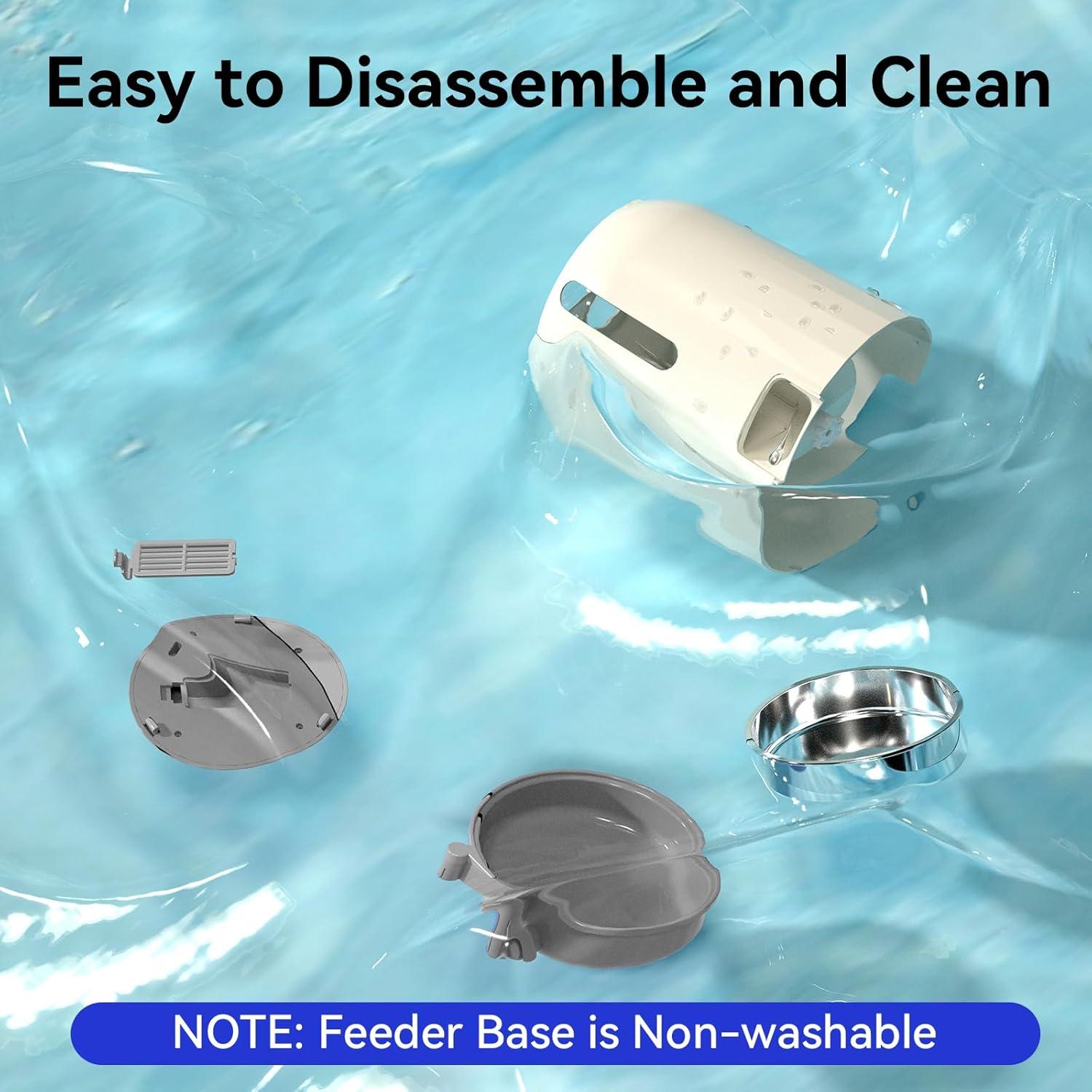 Comedero Automático PAPIFEED 3L para Gatos Doble Alimentación