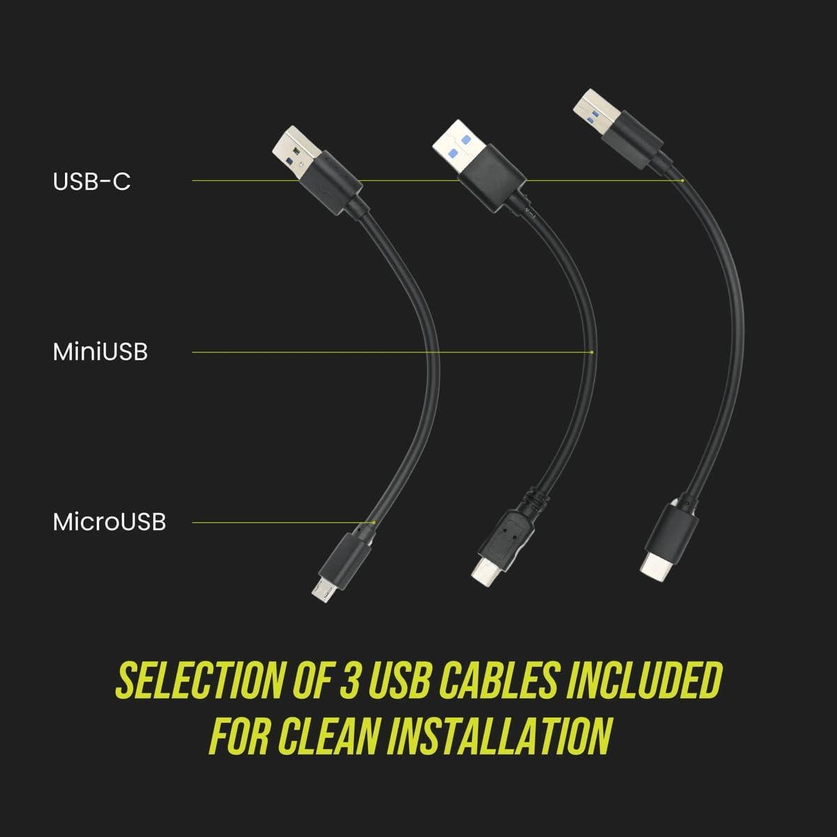 Adaptador de alimentación Dongar para cámara de tablero USB