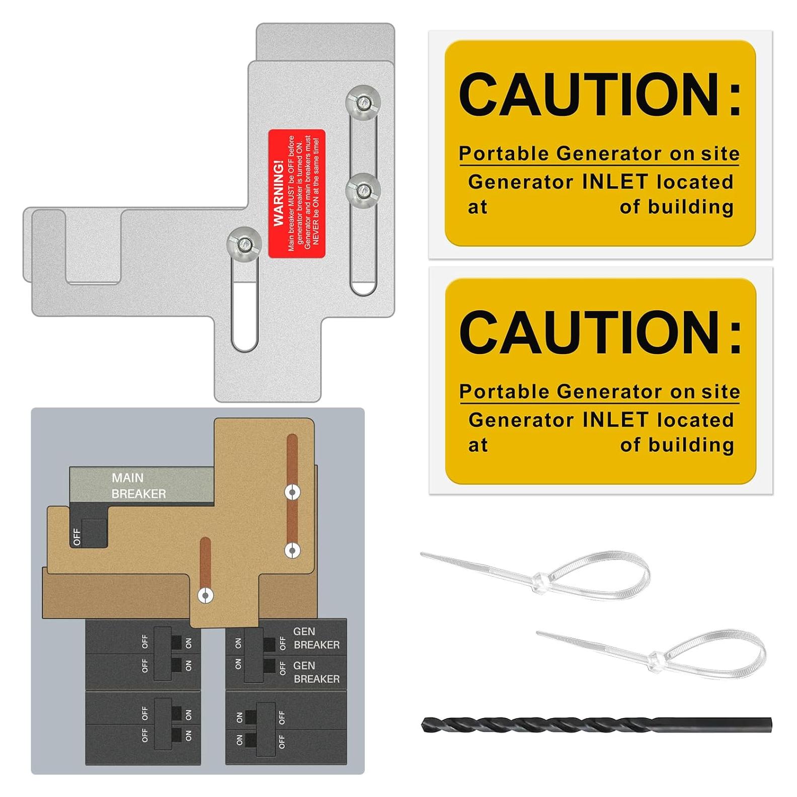 Kit de Bloqueo de Generador Inzizik SIEP2 150/200 Amperios