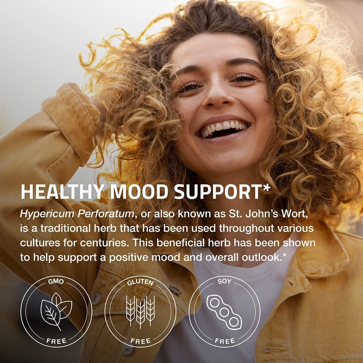 Bronson Hierba de San Juan 700 MG 90 Cápsulas Vegetarianas