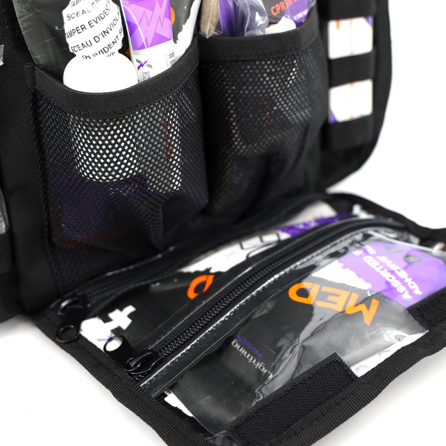 Mochila Táctica de Hombro Lightning X MB15-SKA - Kit de Primeros Auxilios Negro