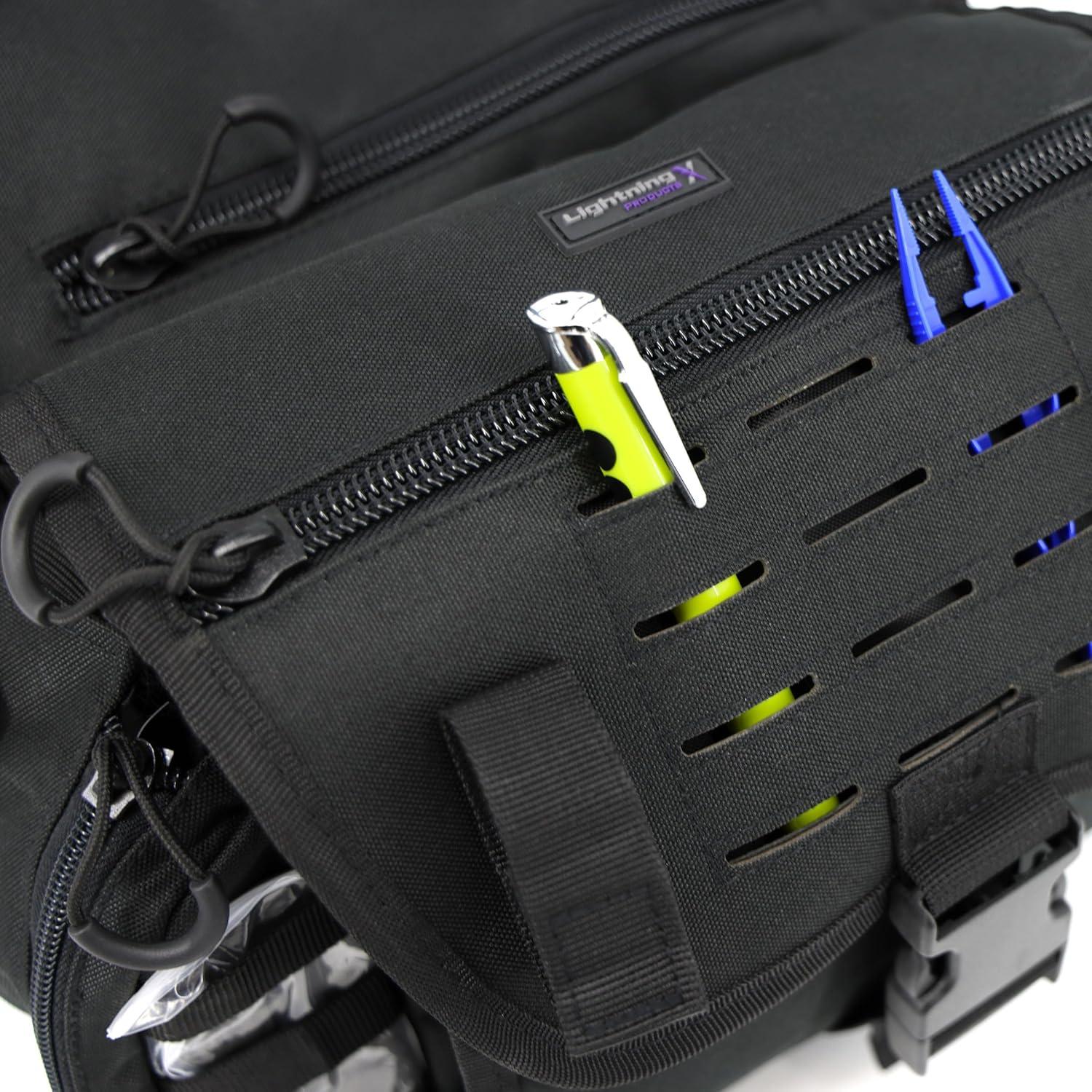 Mochila Táctica de Hombro Lightning X MB15-SKA - Kit de Primeros Auxilios Negro