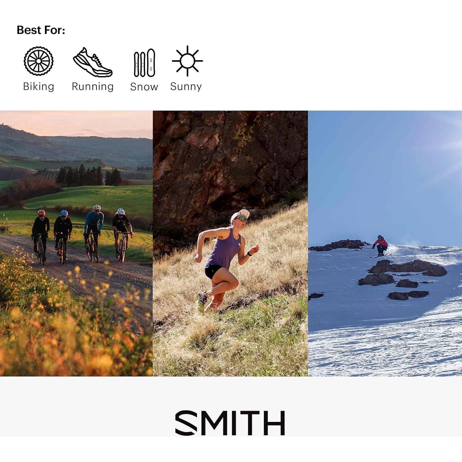 Gafas de sol Smith Bobcat - Unisex, lentes intercambiables