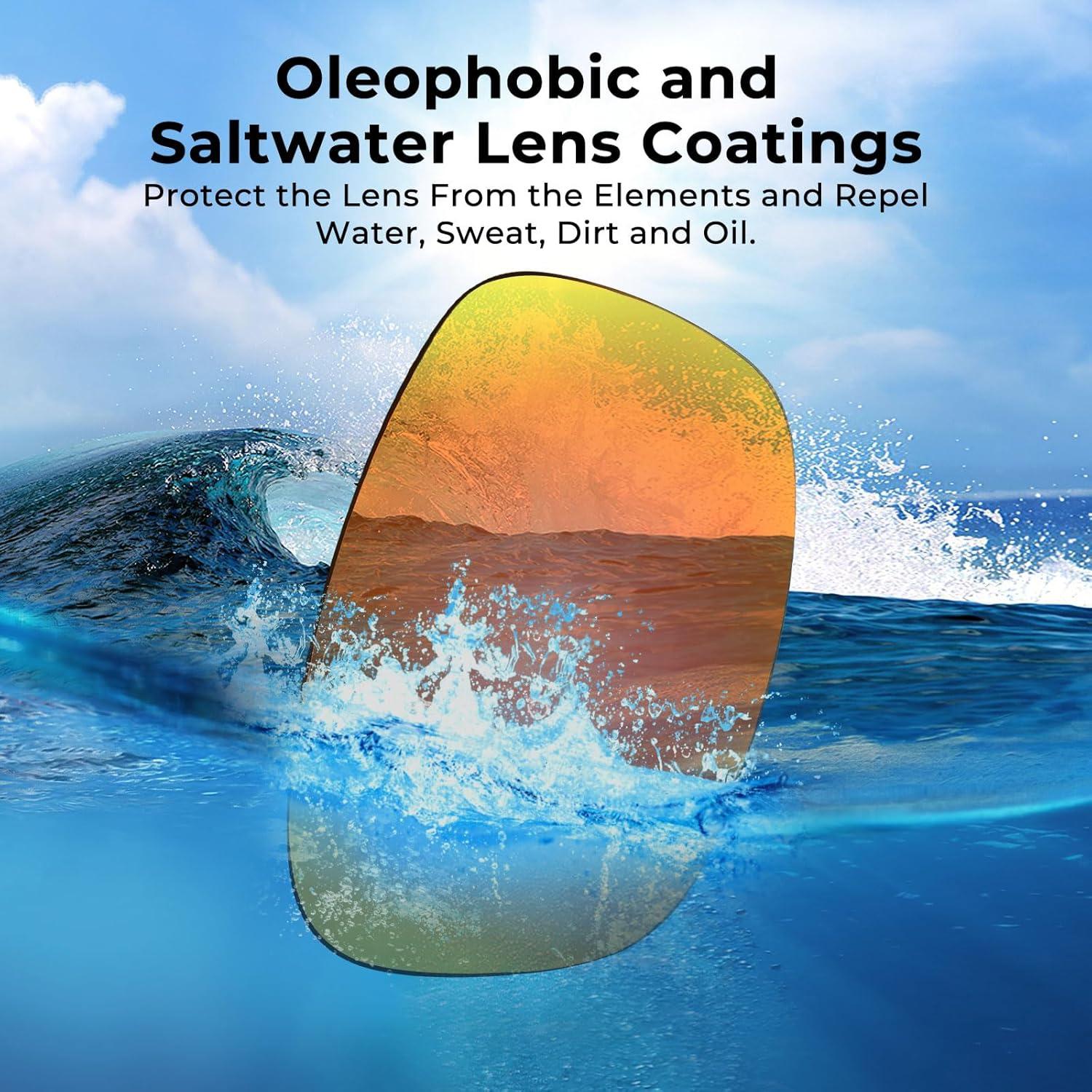 Gafas de sol polarizadas KastKing Tenmile UV para ciclismo