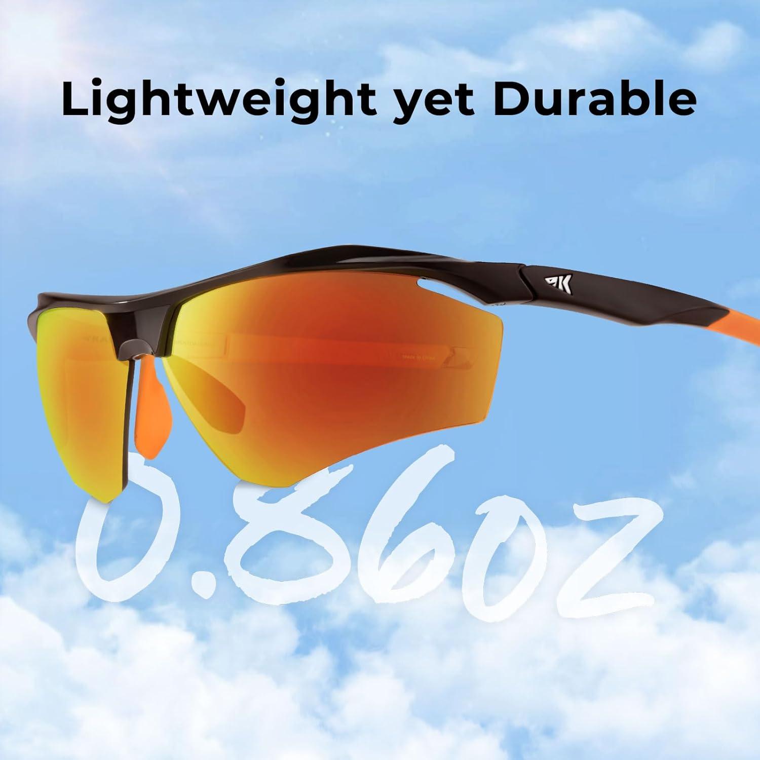 Gafas de sol polarizadas KastKing Tenmile UV para ciclismo