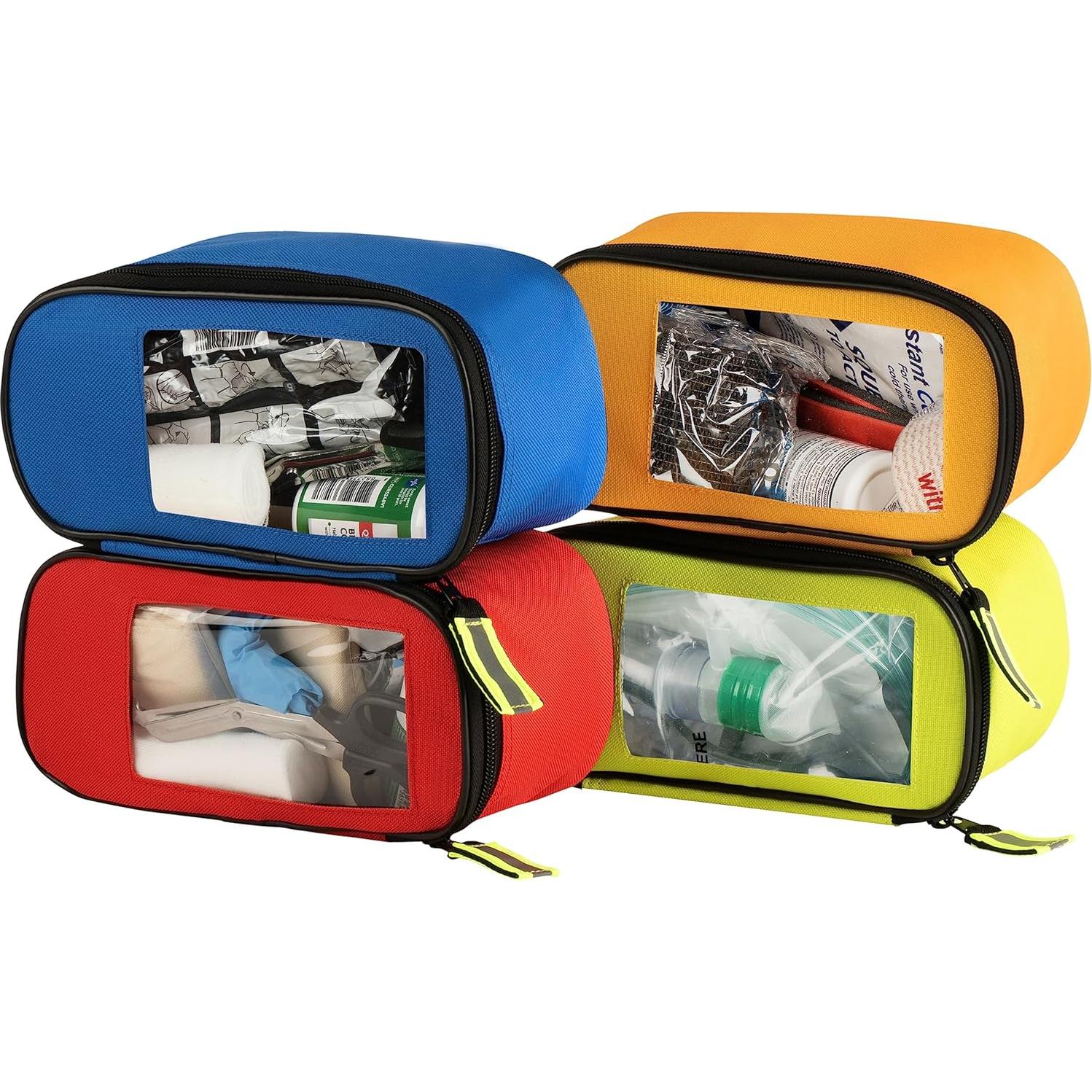 Mochila de Primeros Auxilios Scherber Roja 56x36x20 cm - Kit Completo