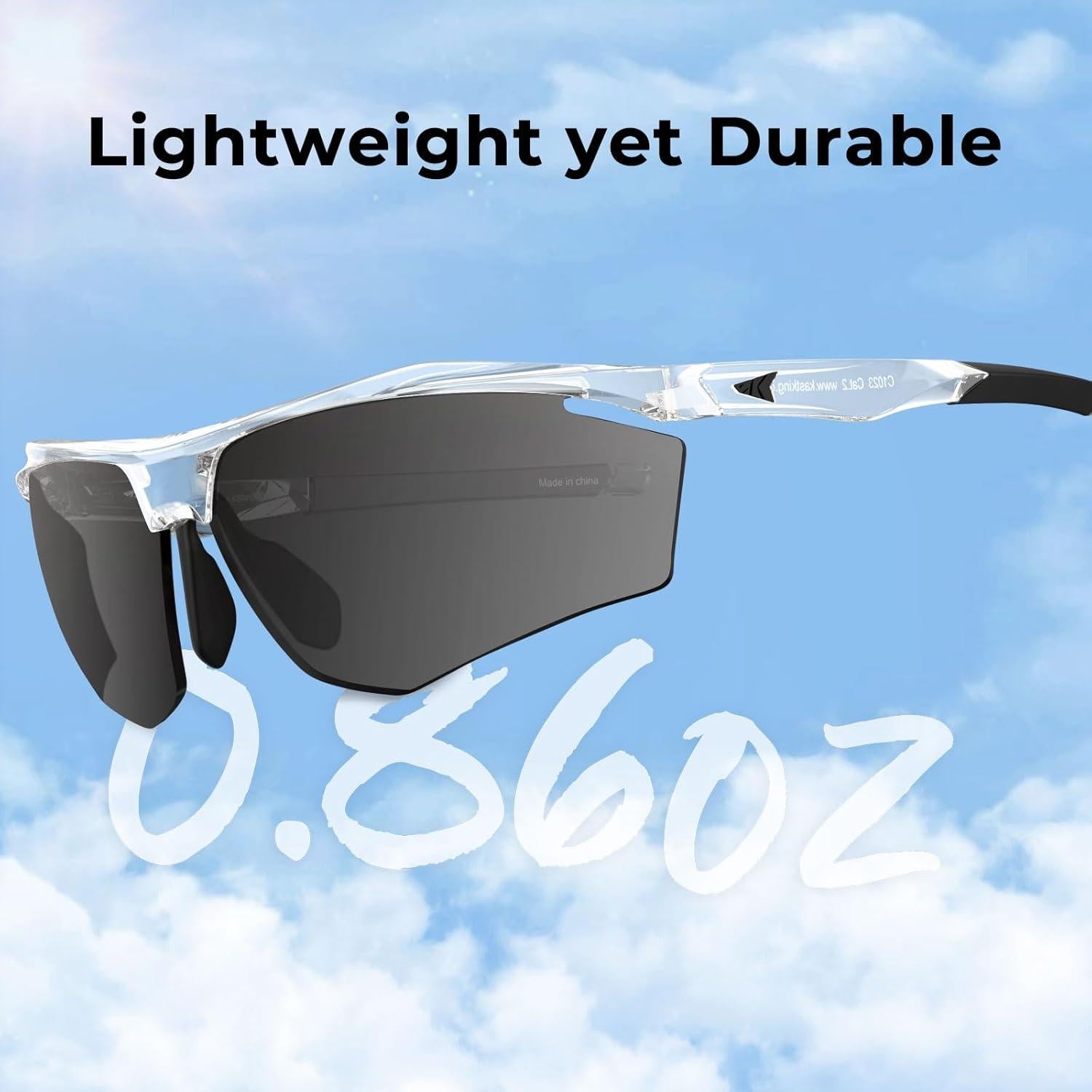 Gafas de sol polarizadas KastKing Tenmile UV 100% para deportes
