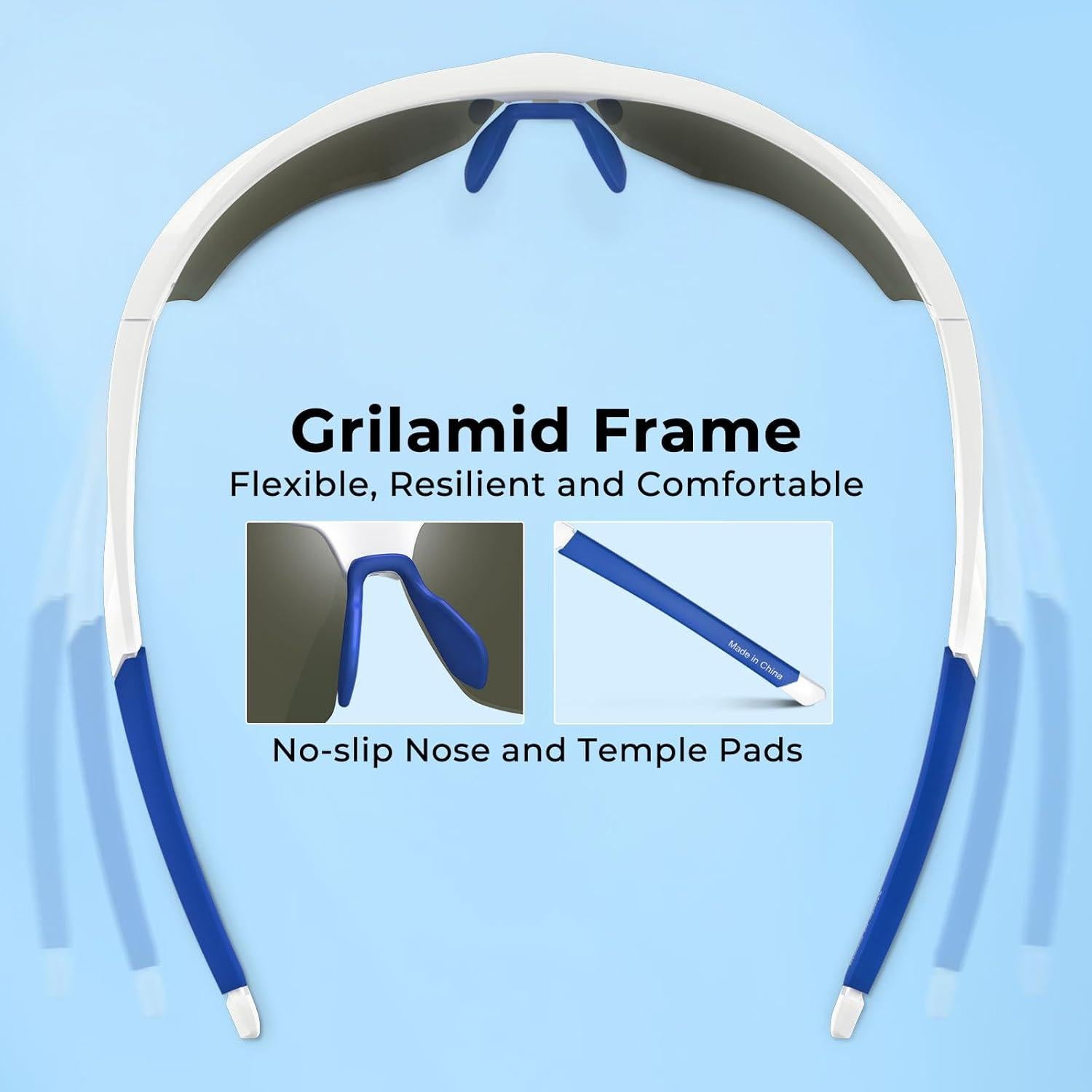 Gafas de sol polarizadas KastKing Tenmile UV 100% para outdoor