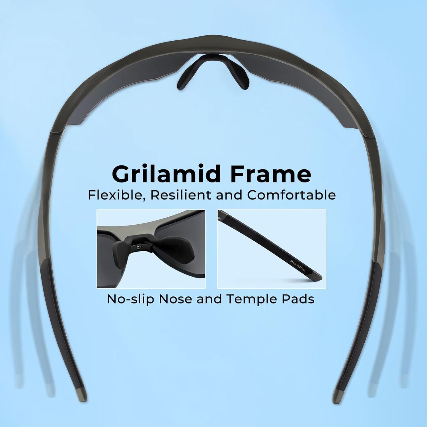 Gafas de sol polarizadas KastKing Tenmile UV 100% para outdoor