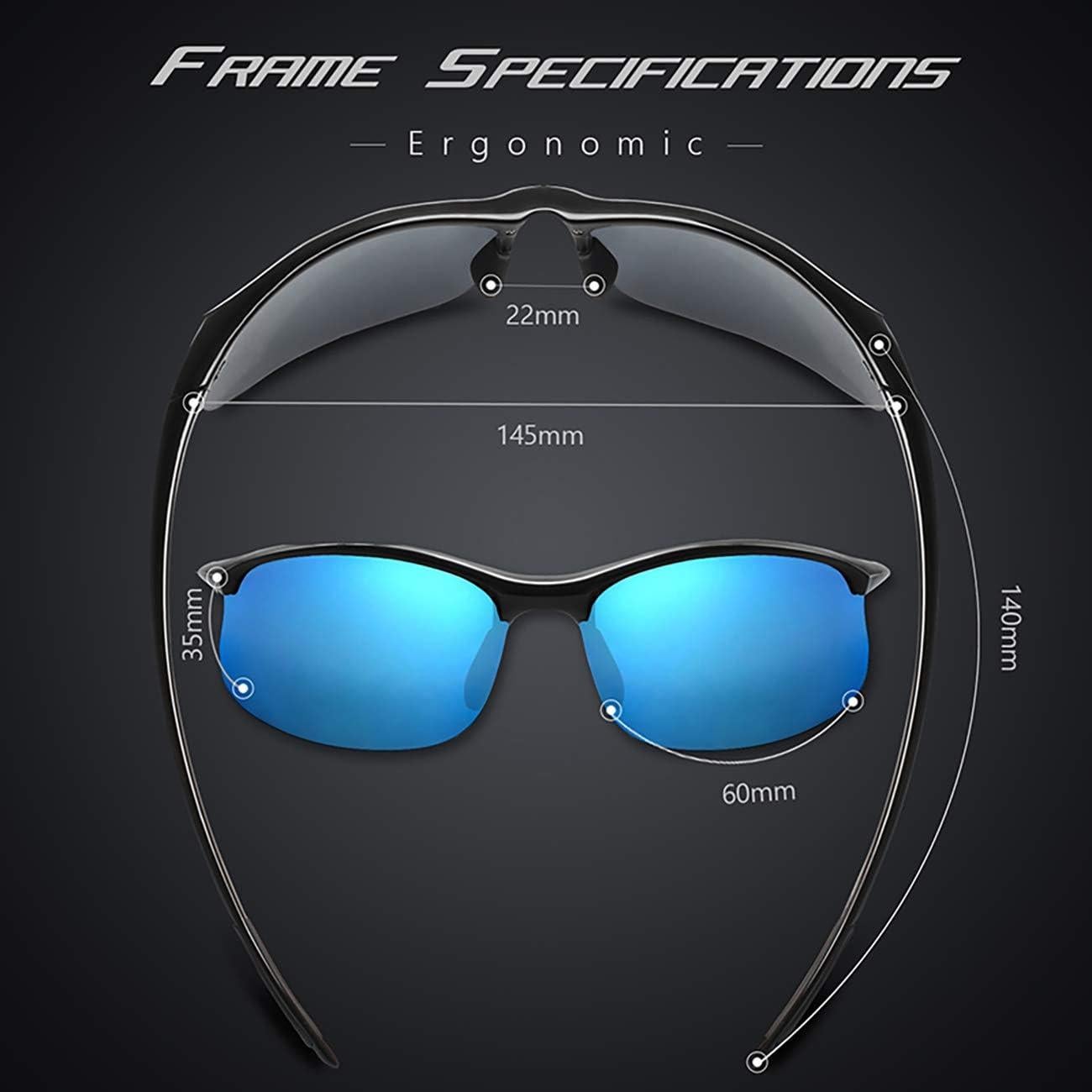 Gafas de sol deportivas JULI MJ8002 polarizadas unisex