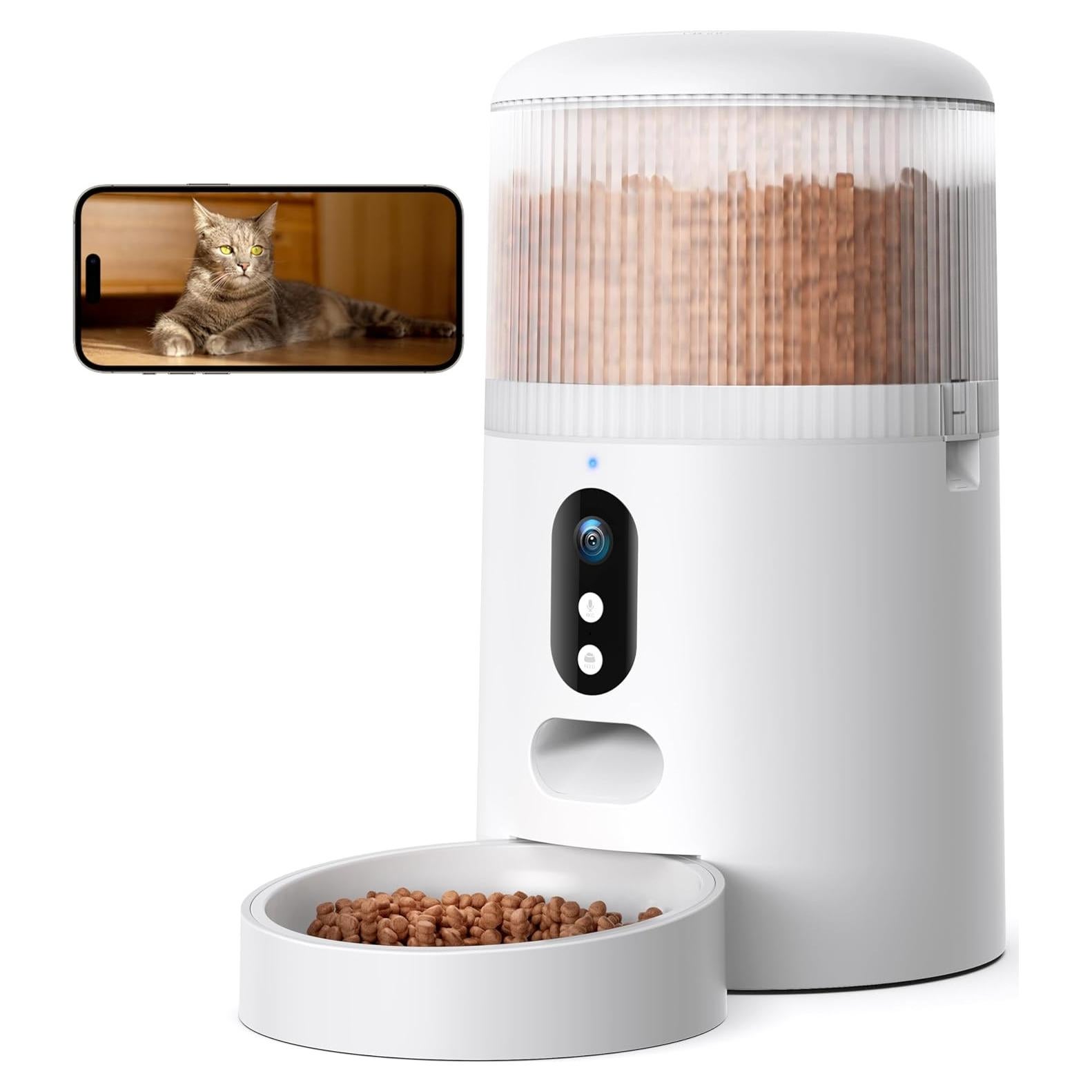 Comedero Automático Faroro 4L con Cámara HD 3MP