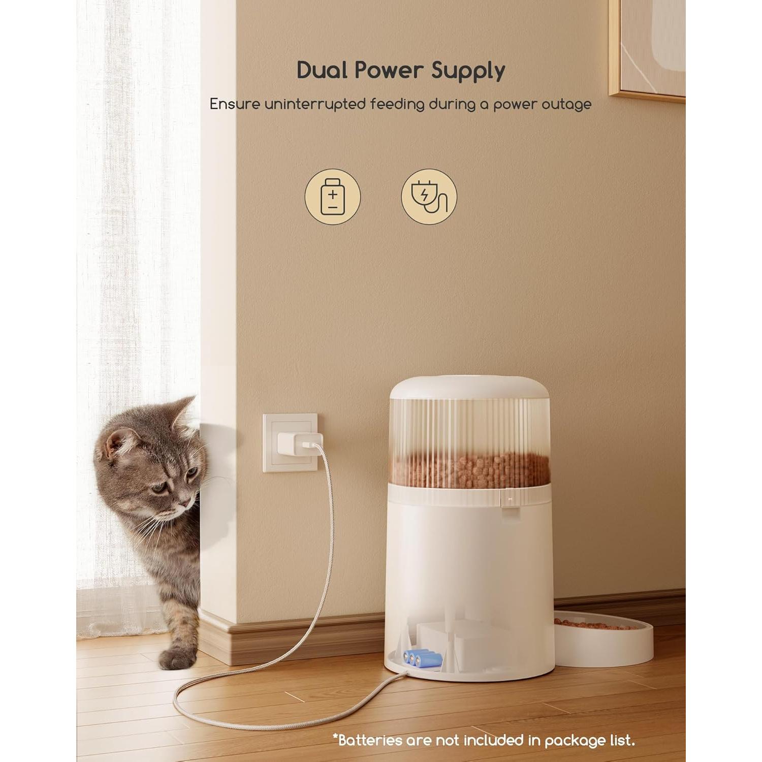 Comedero Automático Faroro 4L con Cámara HD 3MP