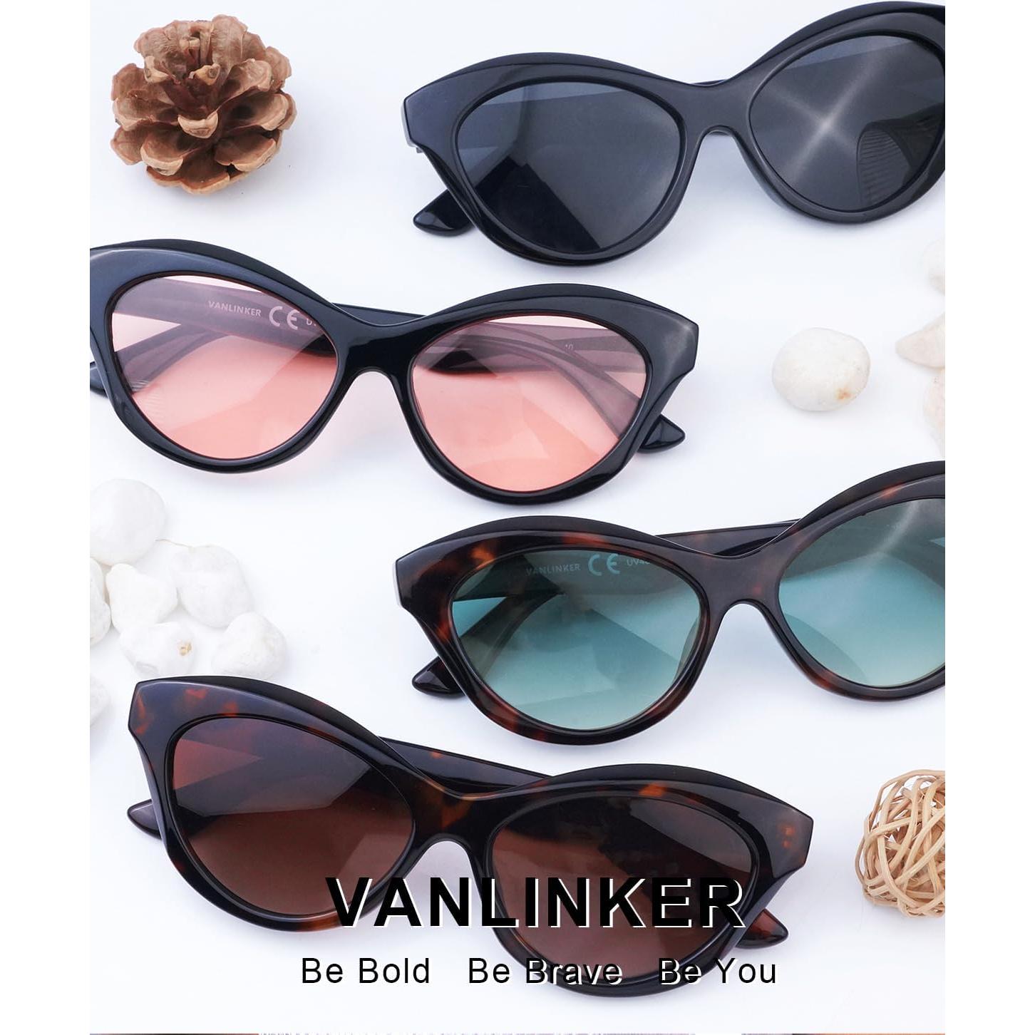 Gafas de sol estilo gato VANLINKER polarizadas para mujeres