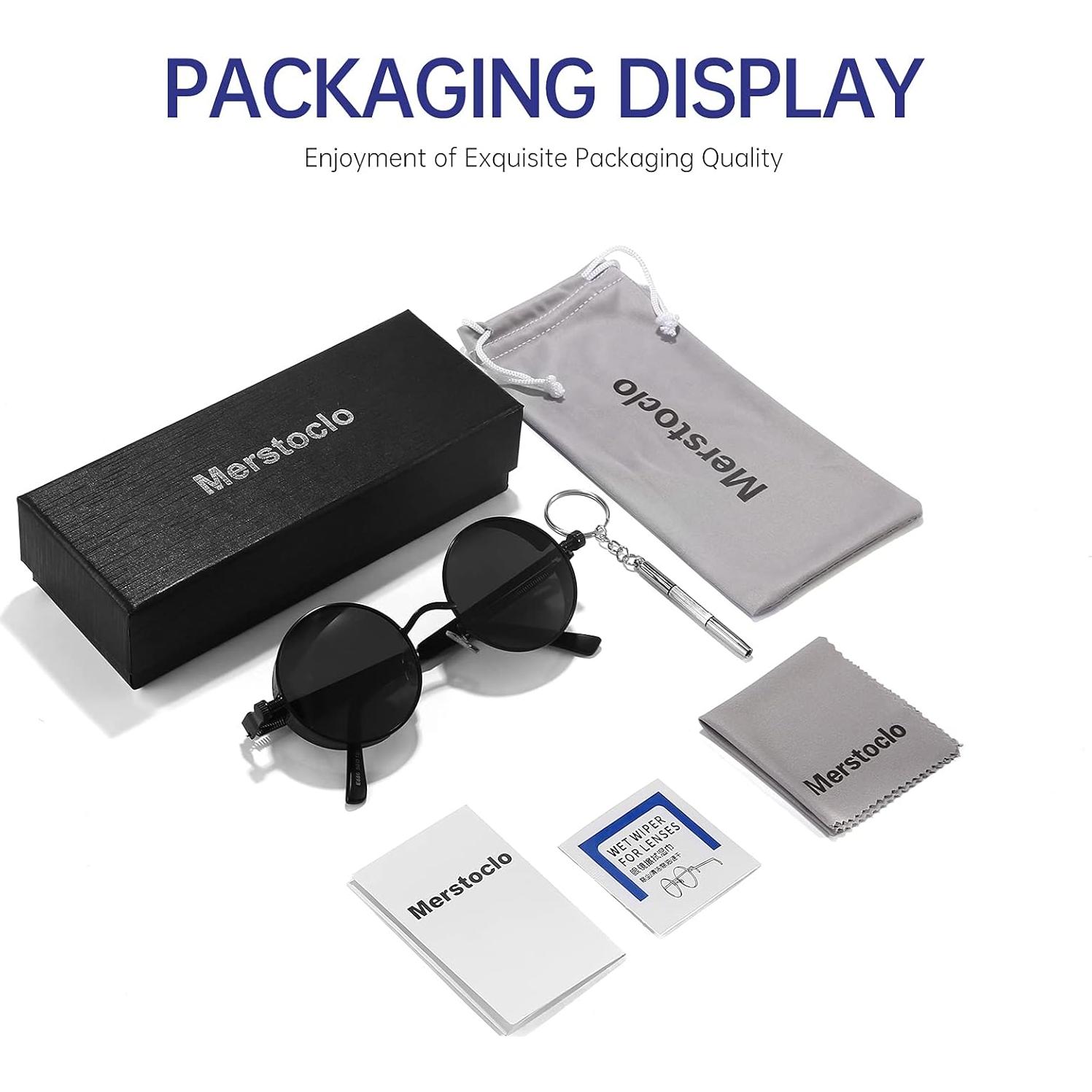 Gafas de sol Steampunk Gy Caracol UV 50mm para mujeres