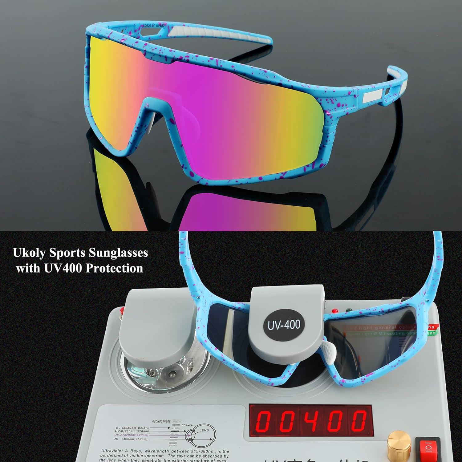 Gafas de sol deportivas Ukoly modelo 620 con UV400