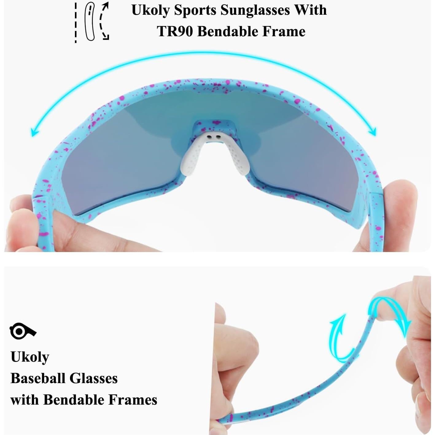 Gafas de sol deportivas Ukoly modelo 620 con UV400