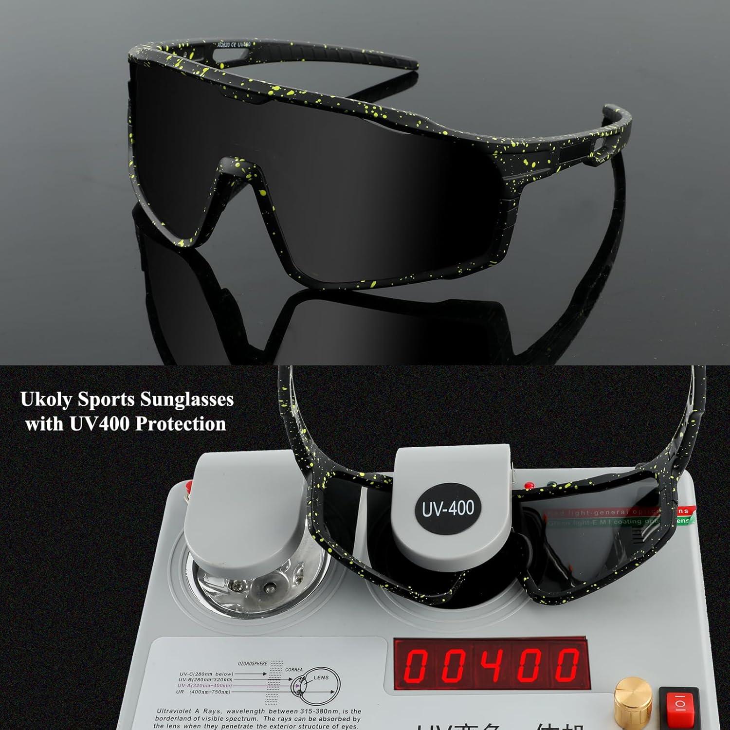 Gafas de sol deportivas Ukoly modelo 620 con UV400