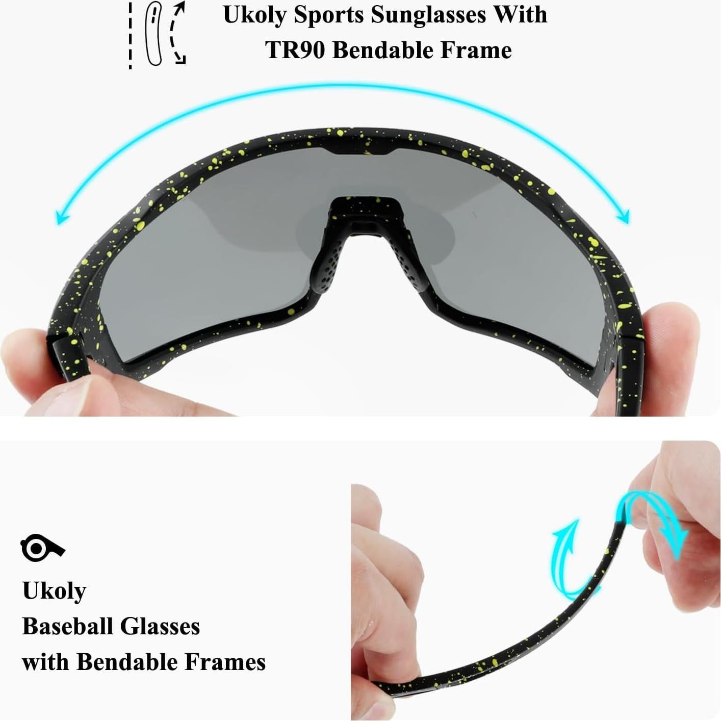 Gafas de sol deportivas Ukoly modelo 620 con UV400