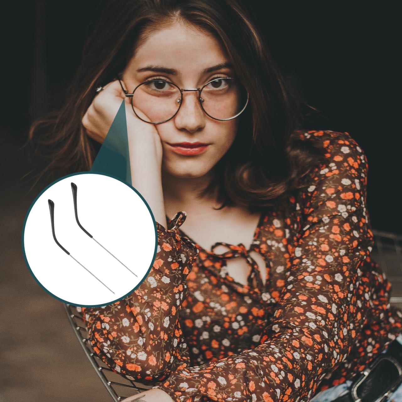 Tornillos para Gafas UKCOCO Kit Reparación Metal Plata