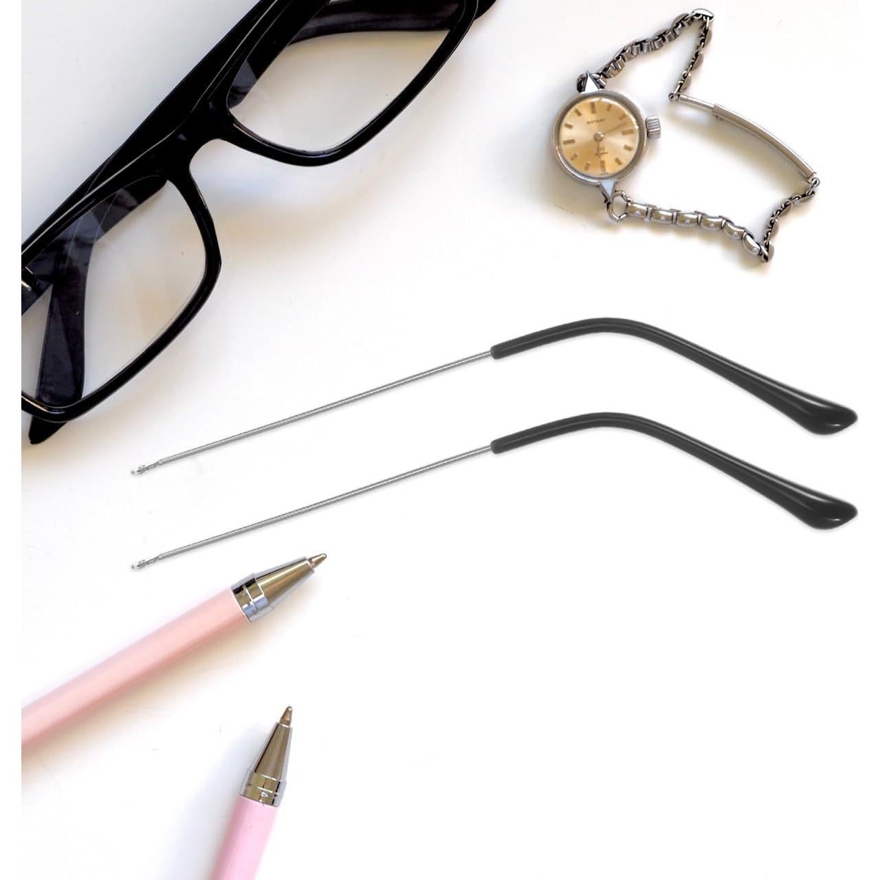 Tornillos para Gafas UKCOCO Kit Reparación Metal Plata