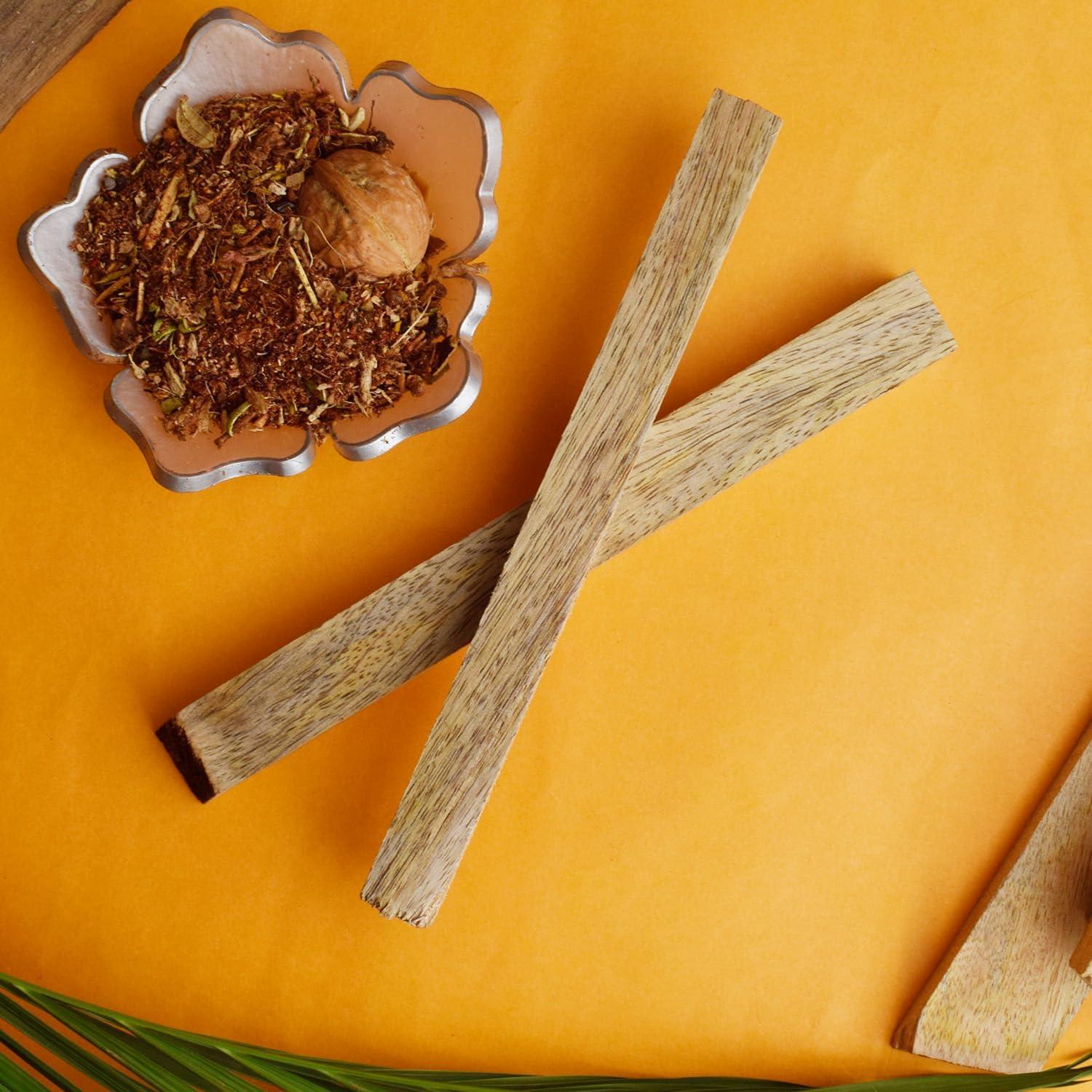 Palos de Madera de Mango Pura Satvik 500g para Havan