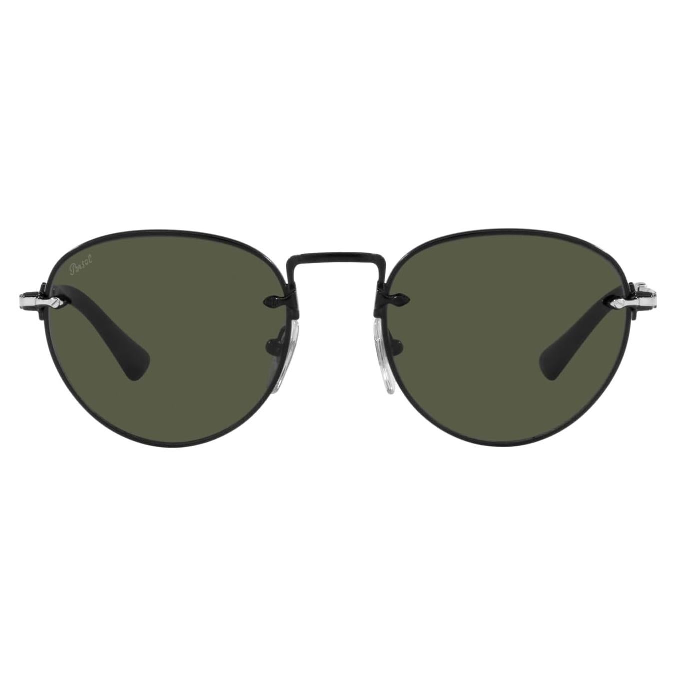 Gafas de sol redondas Persol PO2491S 51mm Negro Verde