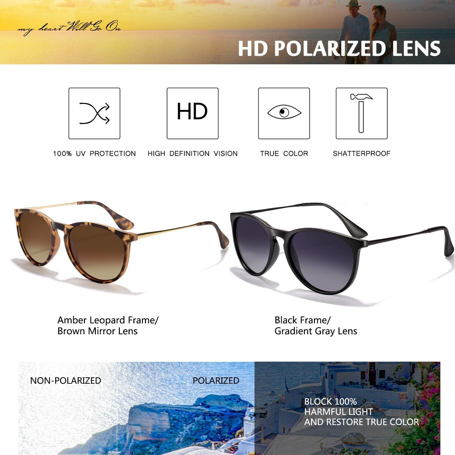 Gafas de sol CHBP unisex retro polarizadas UV400