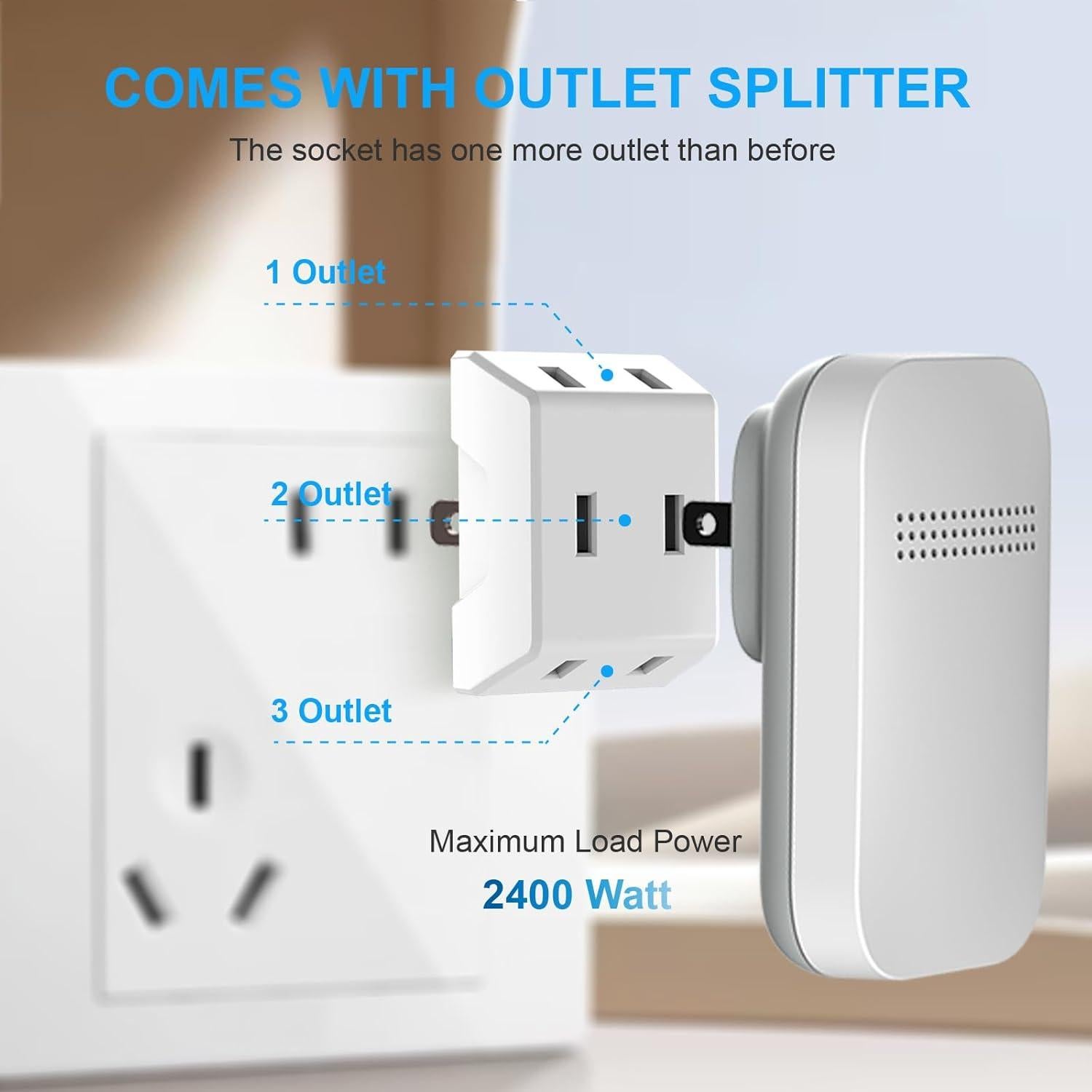 Timbre Inalámbrico Canwupon 1300 pies Autopropulsado IP65