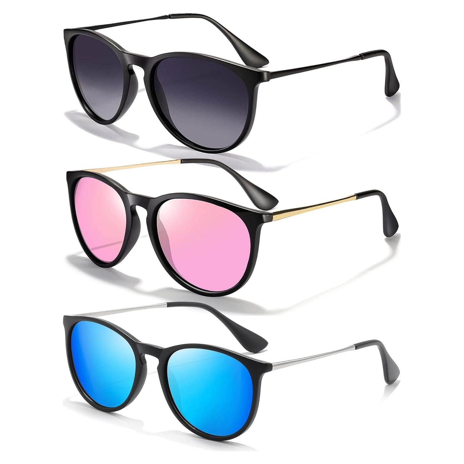 Gafas de sol CHBP unisex retro polarizadas UV400 3 colores