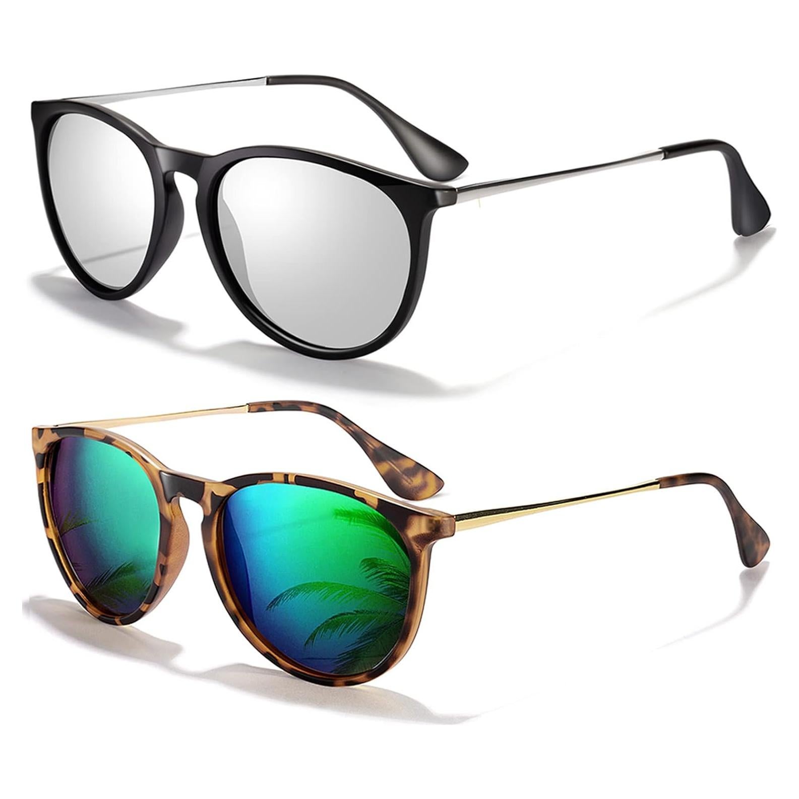 Gafas de sol CHBP unisex polarizadas UV400 retro 55mm