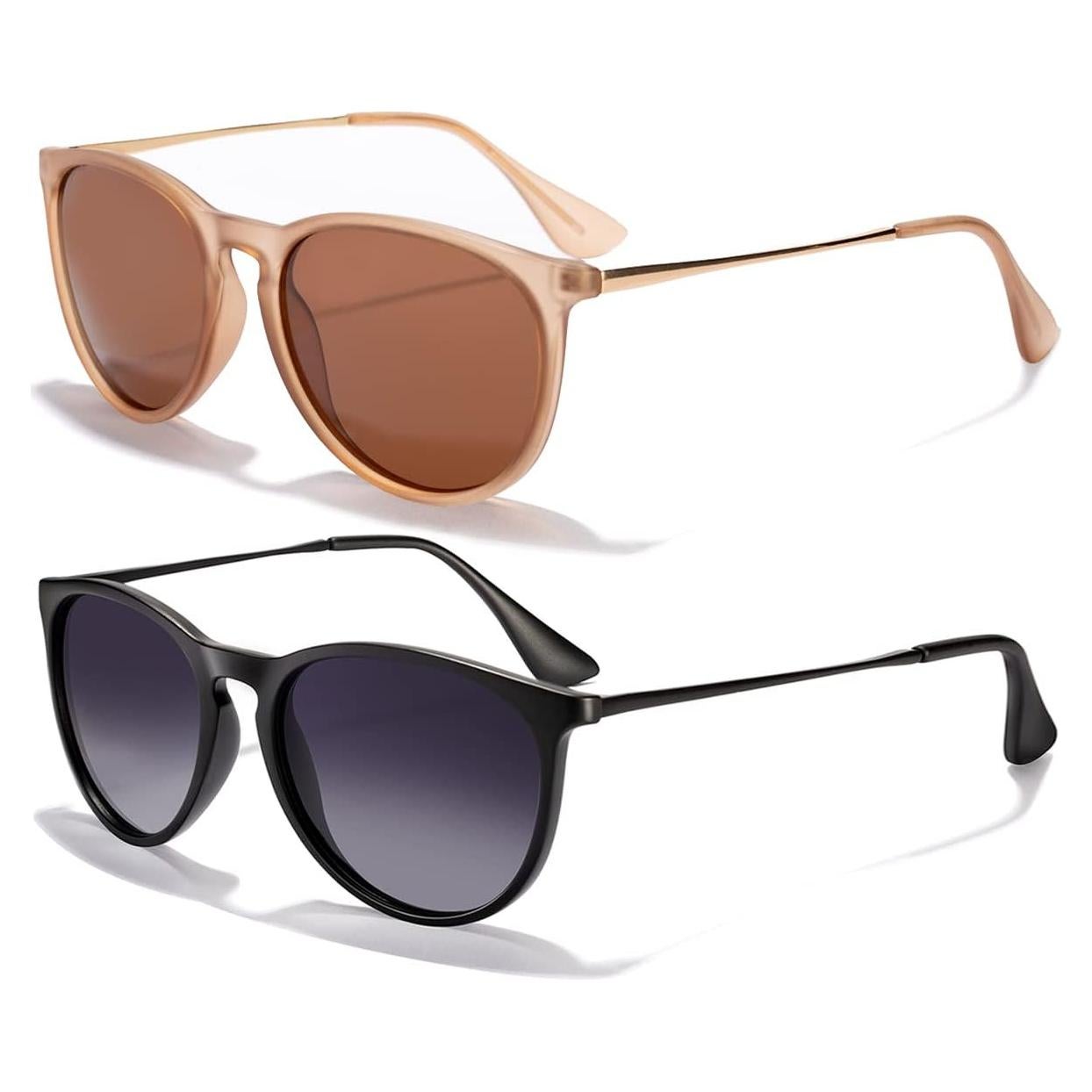 Gafas de sol CHBP unisex retro UV400 polarizadas 55mm