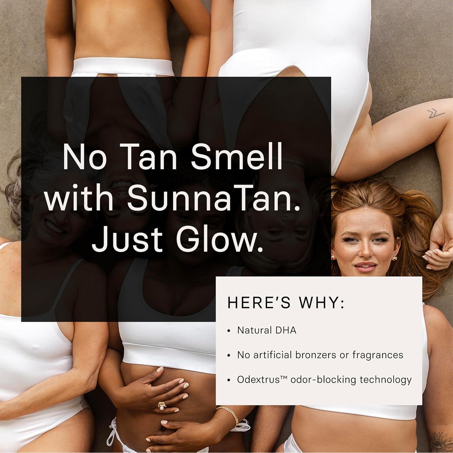 Agua Bronceadora Facial SunnaTan 60ml - Hidratante y Ligera