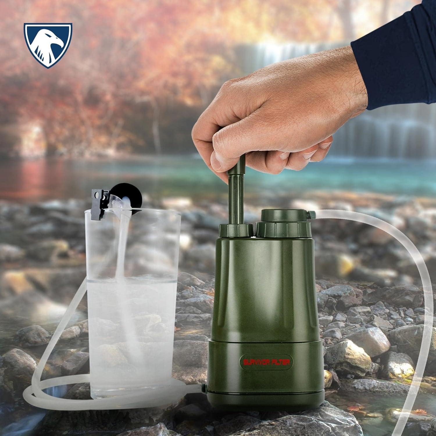 Kit de Respaldo Manual Survivor Filter PRO - Carcasa y Piezas