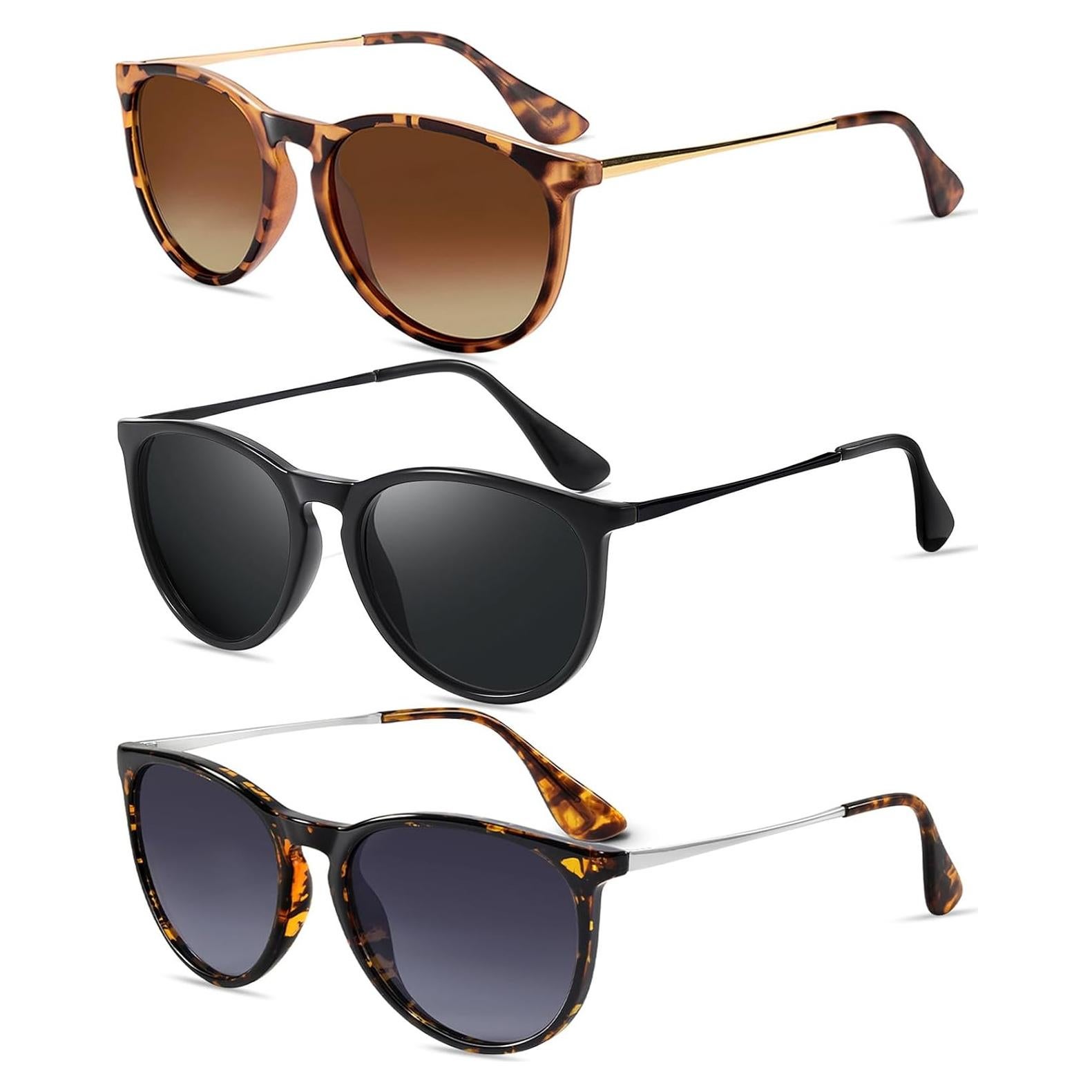 Gafas de sol CHBP unisex retro polarizadas UV400 3 colores