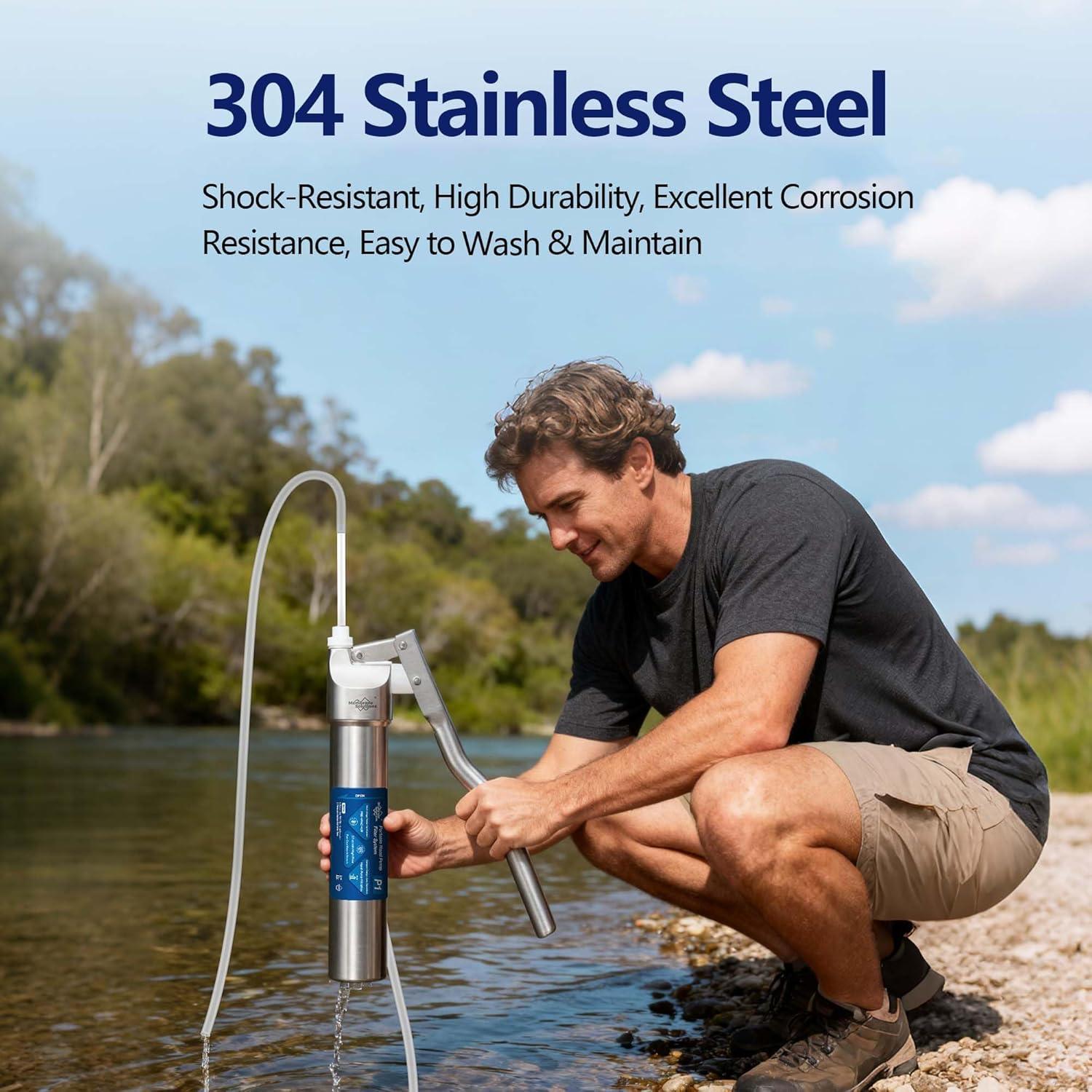 Filtro de Agua UF Membrane Solutions P1 - 2 Unidades, Libre de BPA