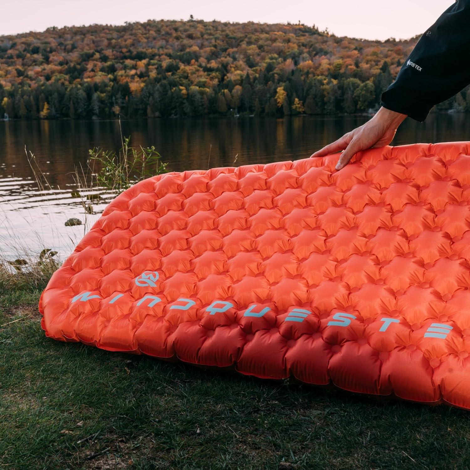 Colchón Inflable Elevate X WINDQUESTER para Camping 196x56cm