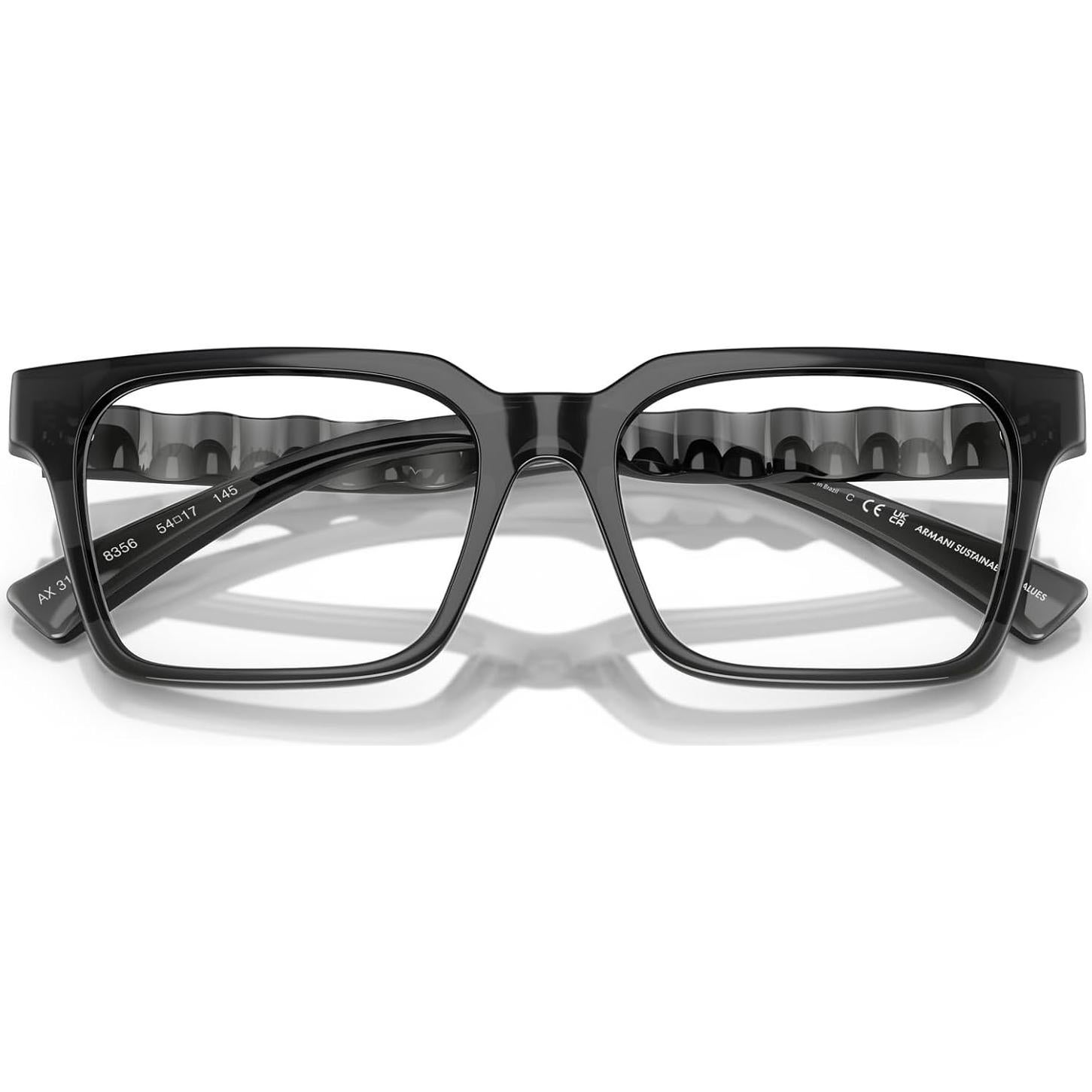 Gafas de Prescripción Armani Exchange AX3122F Ajuste Bajo