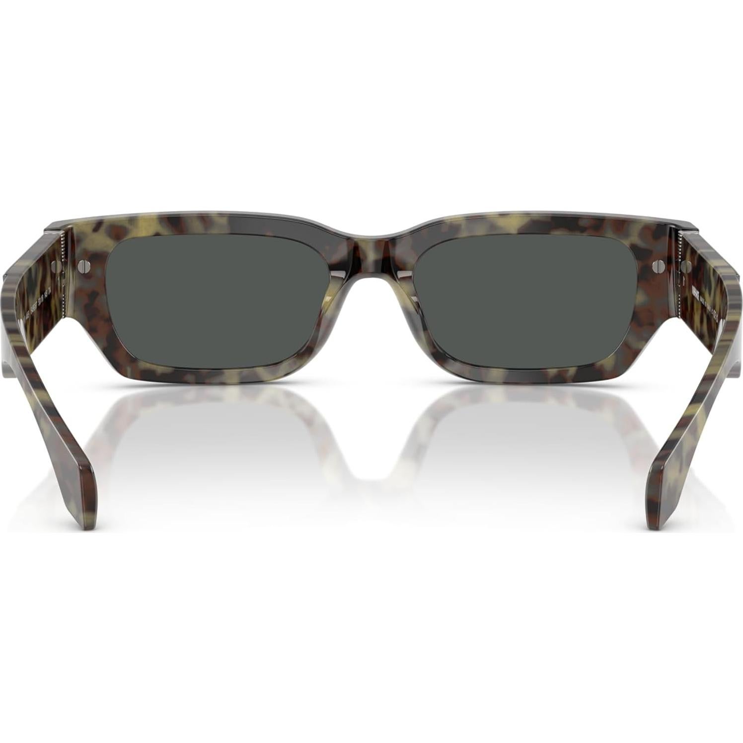 Gafas de sol Versace Hombre Marco Negro Lentes Grises 53mm