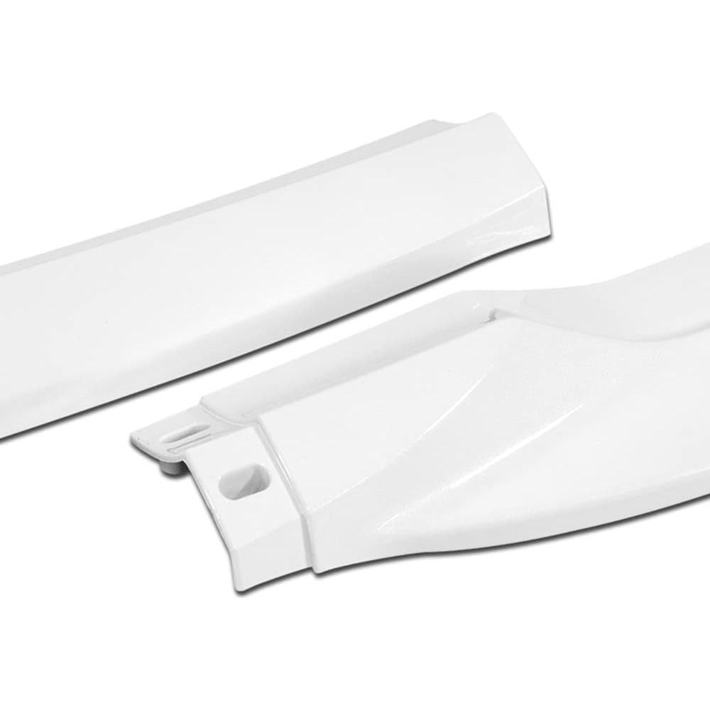 Labio Parachoques Frontal W-POWER para Mercedes-Benz C63 AMG 2008-2011 - ABS Blanco