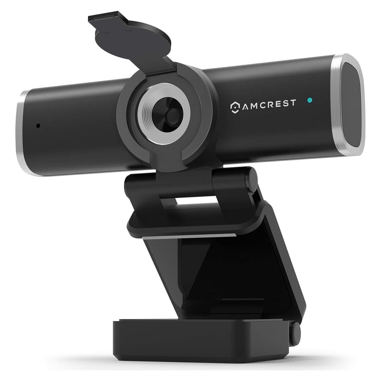 Cámara Web Amcrest AWC195-B 1080P con Micrófono y Cubierta