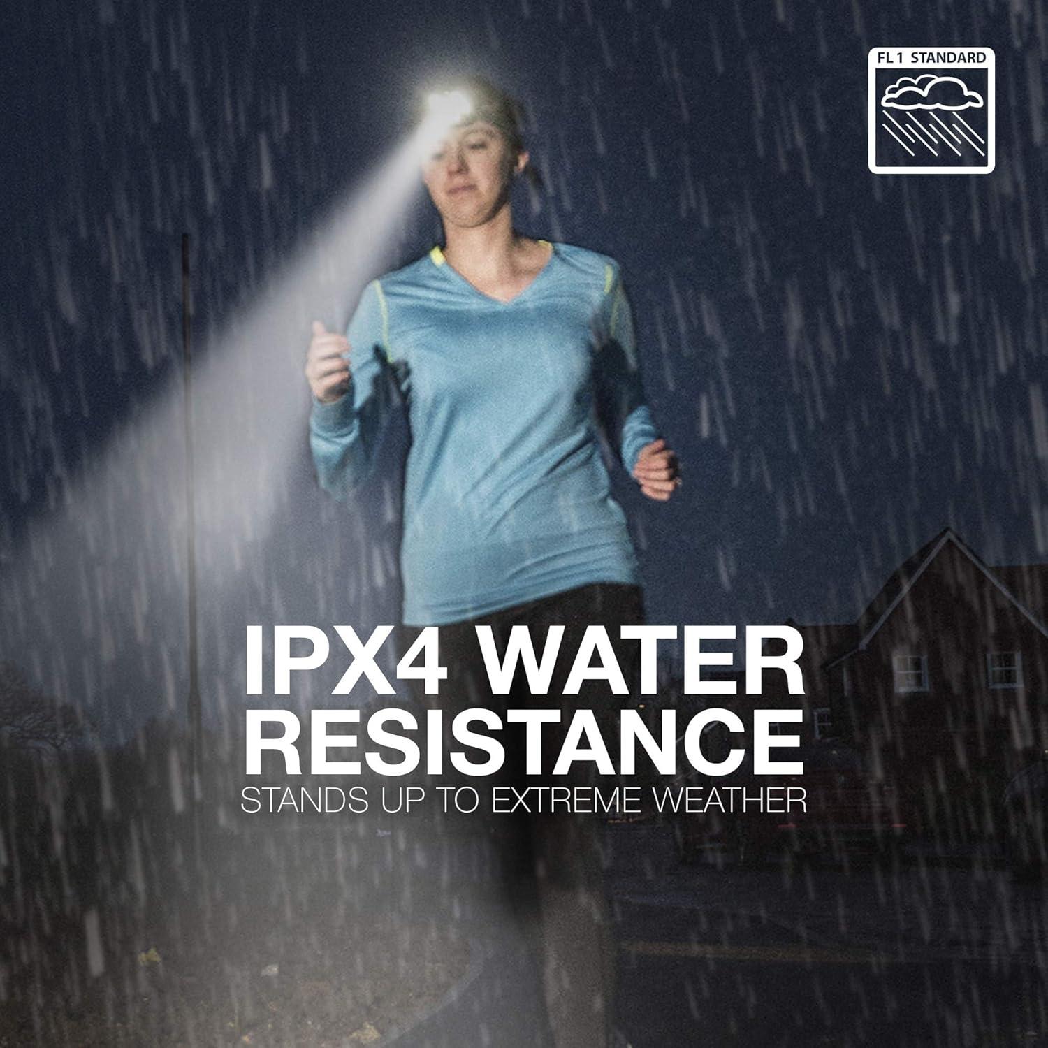 Linterna Frontal LED Energizer Universal+ 2-Pack IPX4 + Linterna 360 PRO