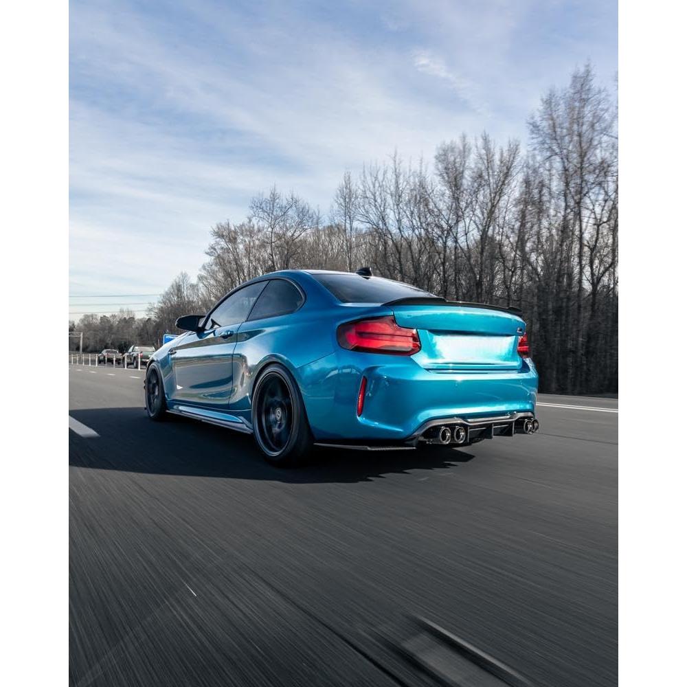 Difusor Trasero BMW F87 M2 2016-2021 ABS Fibra de Carbono