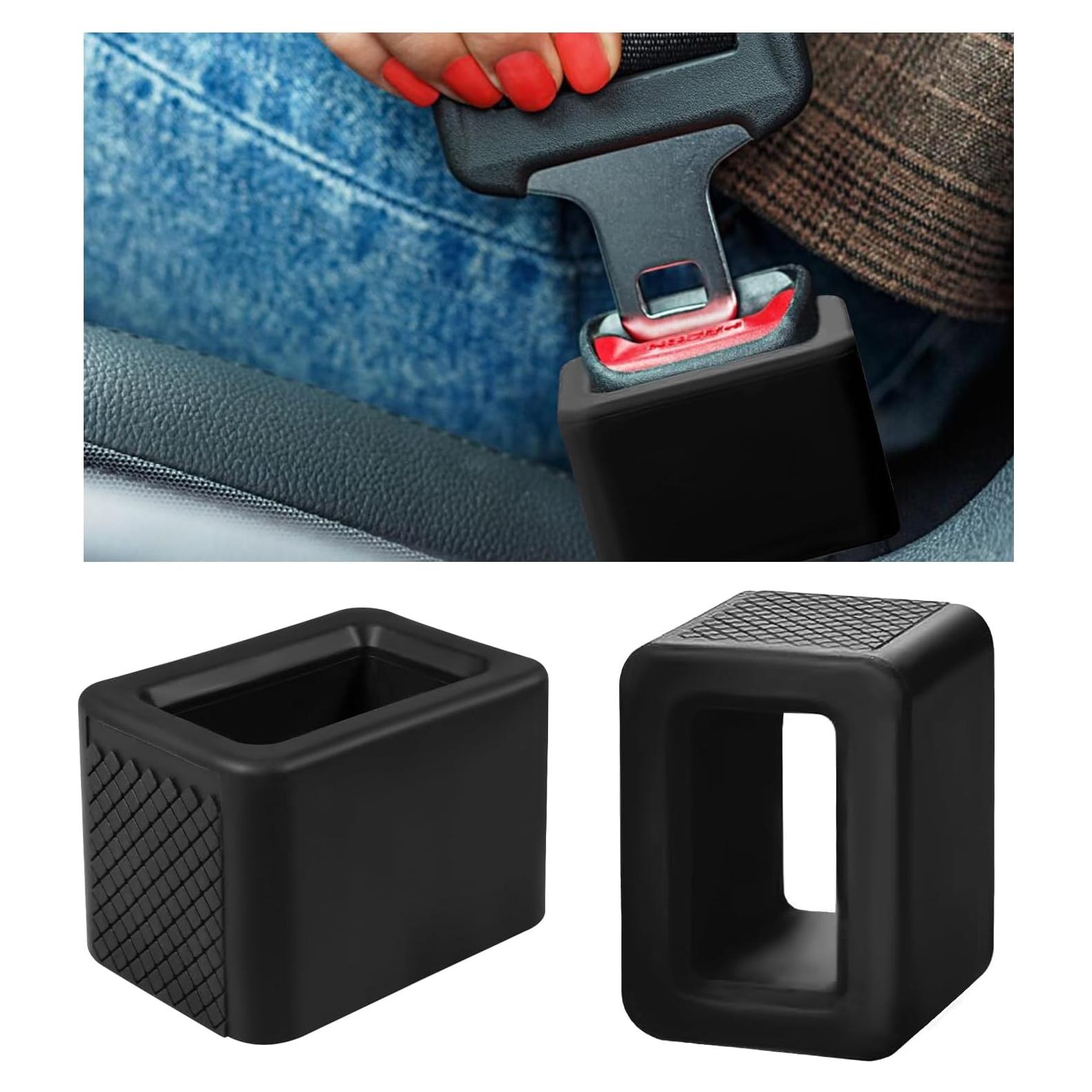 Soporte de Hebilla de Cinturón de Seguridad Ohleats Negro