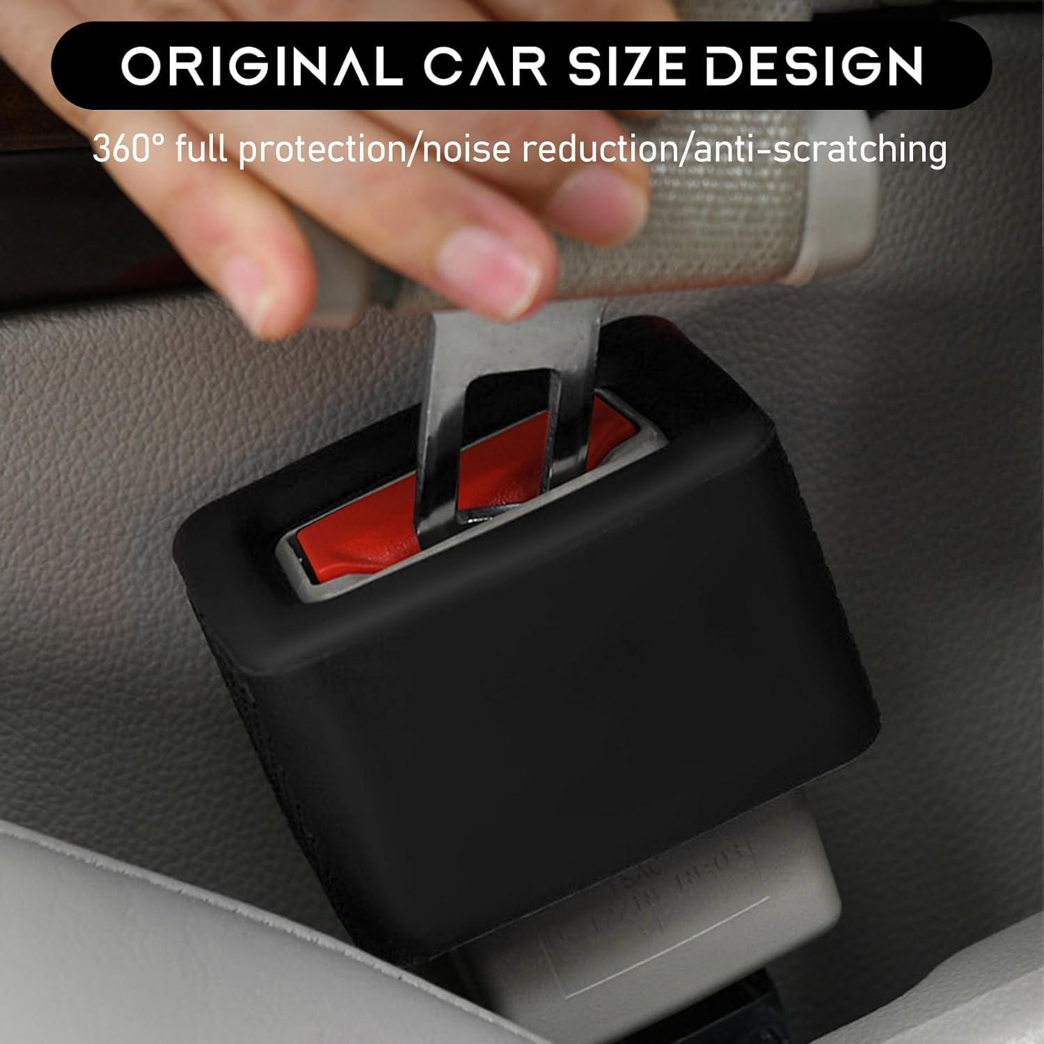 Soporte de Hebilla de Cinturón de Seguridad Ohleats Negro