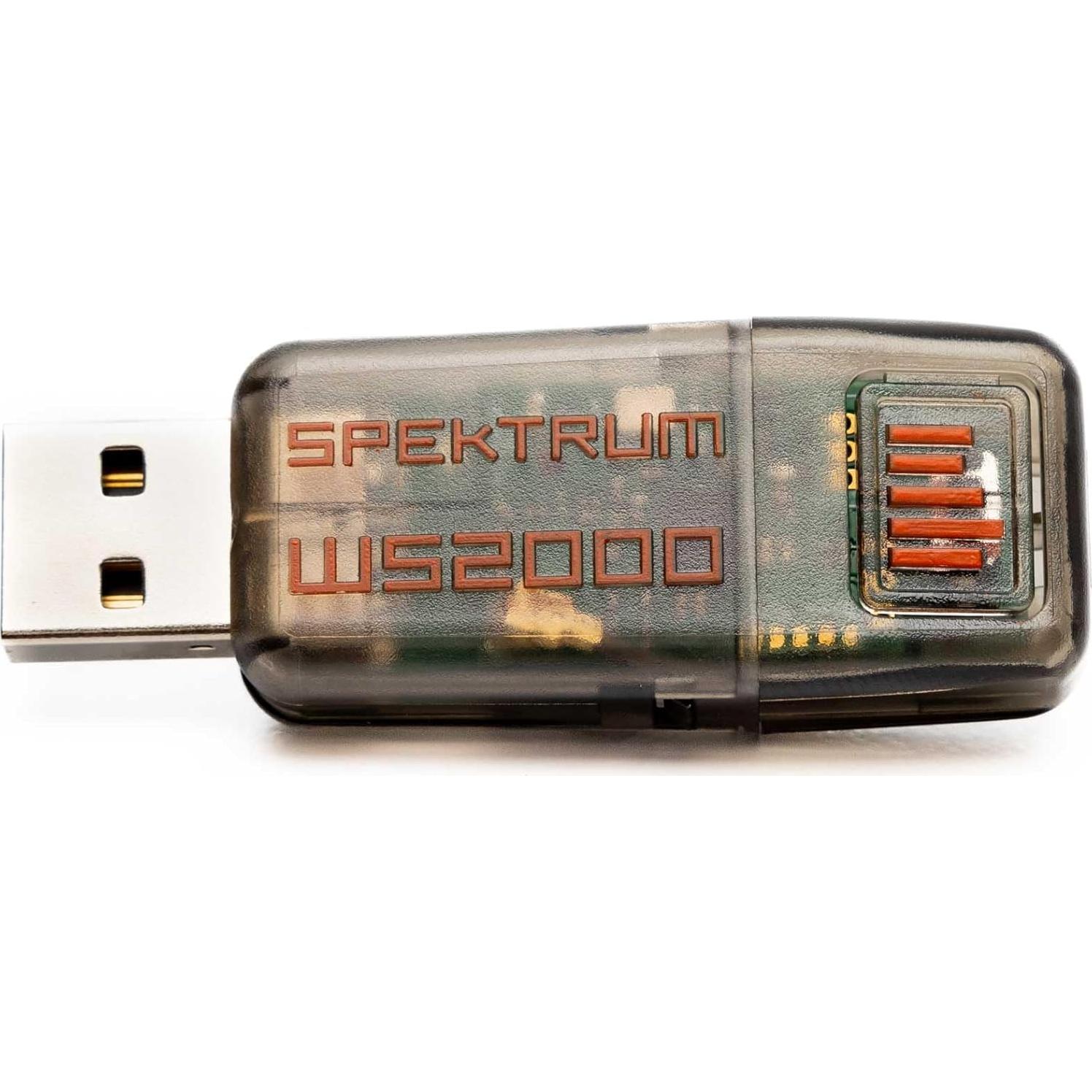 Dongle USB Inalámbrico Spektrum WS2000 para Simulador RC