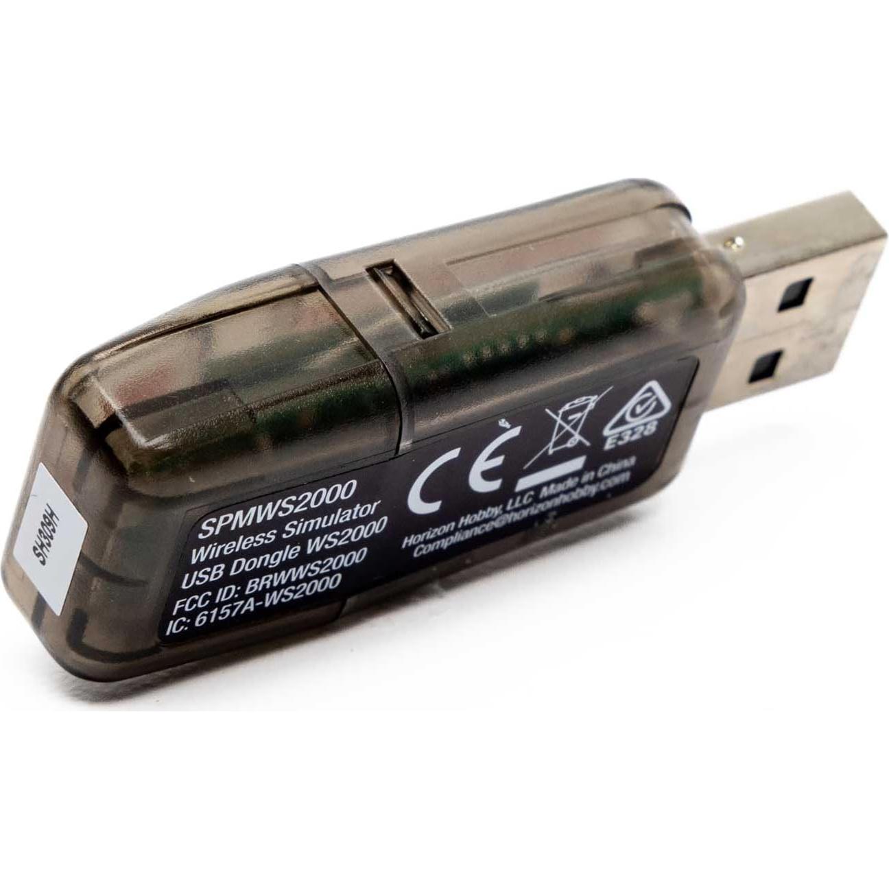 Dongle USB Inalámbrico Spektrum WS2000 para Simulador RC