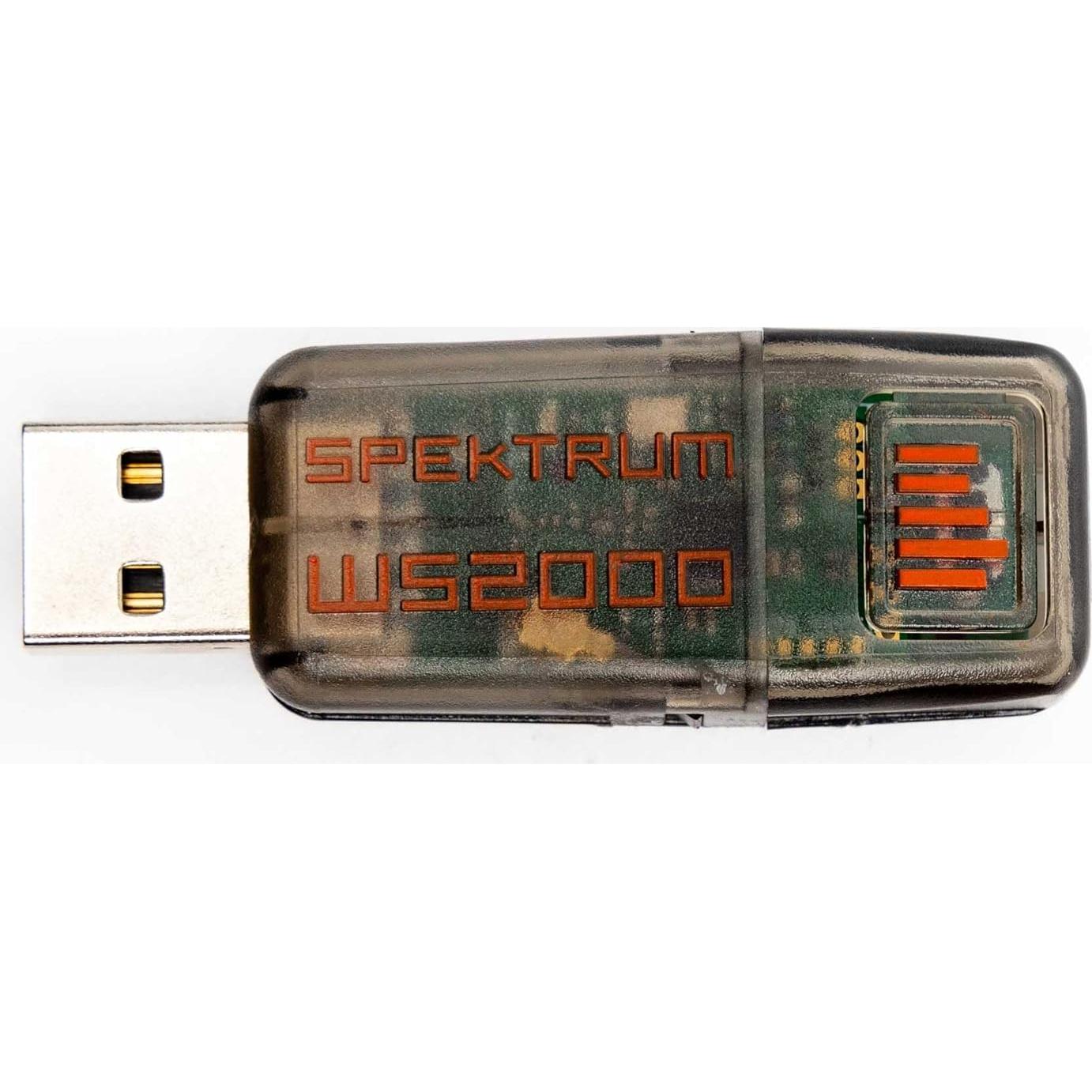 Dongle USB Inalámbrico Spektrum WS2000 para Simulador RC
