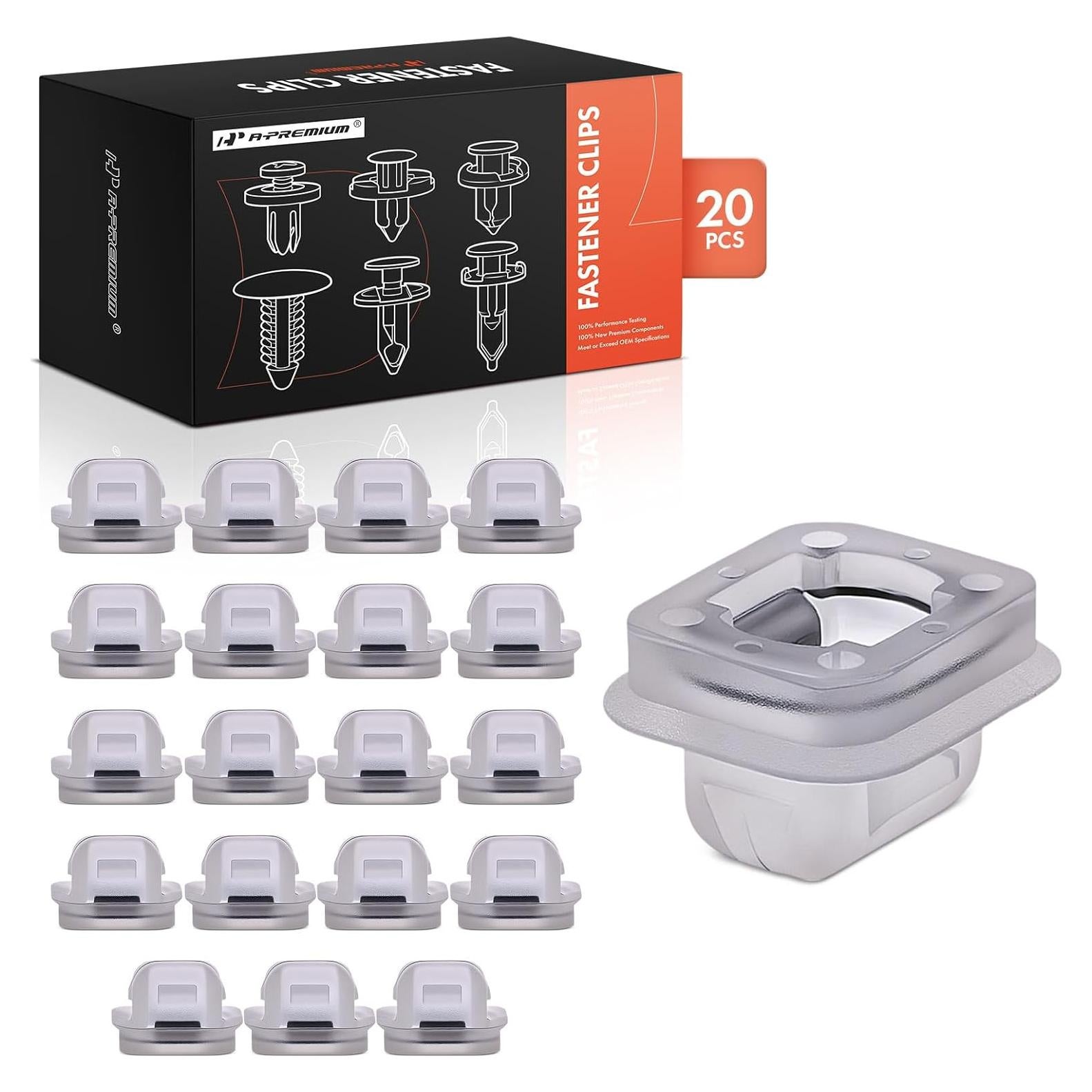 Clips de Sujetador A-Premium 20 PCS 15x17mm para BMW