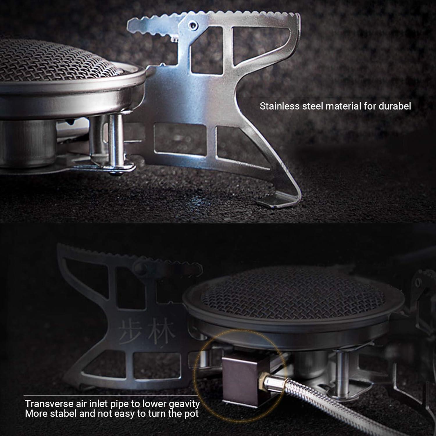 Estufa de Camping Bulin 3500W a Prueba de Viento Ligera