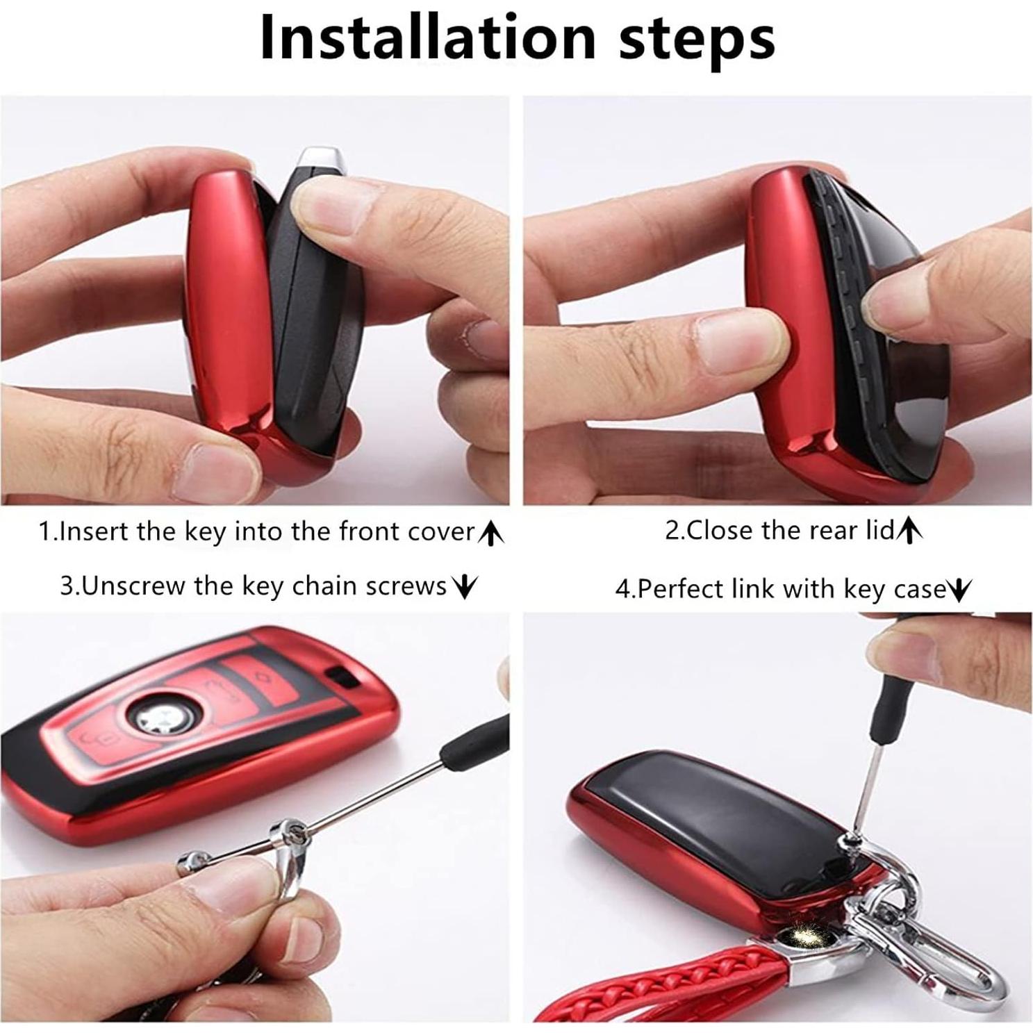 Cubierta de llave BMW TPU avanzada tipo A - Creatividad